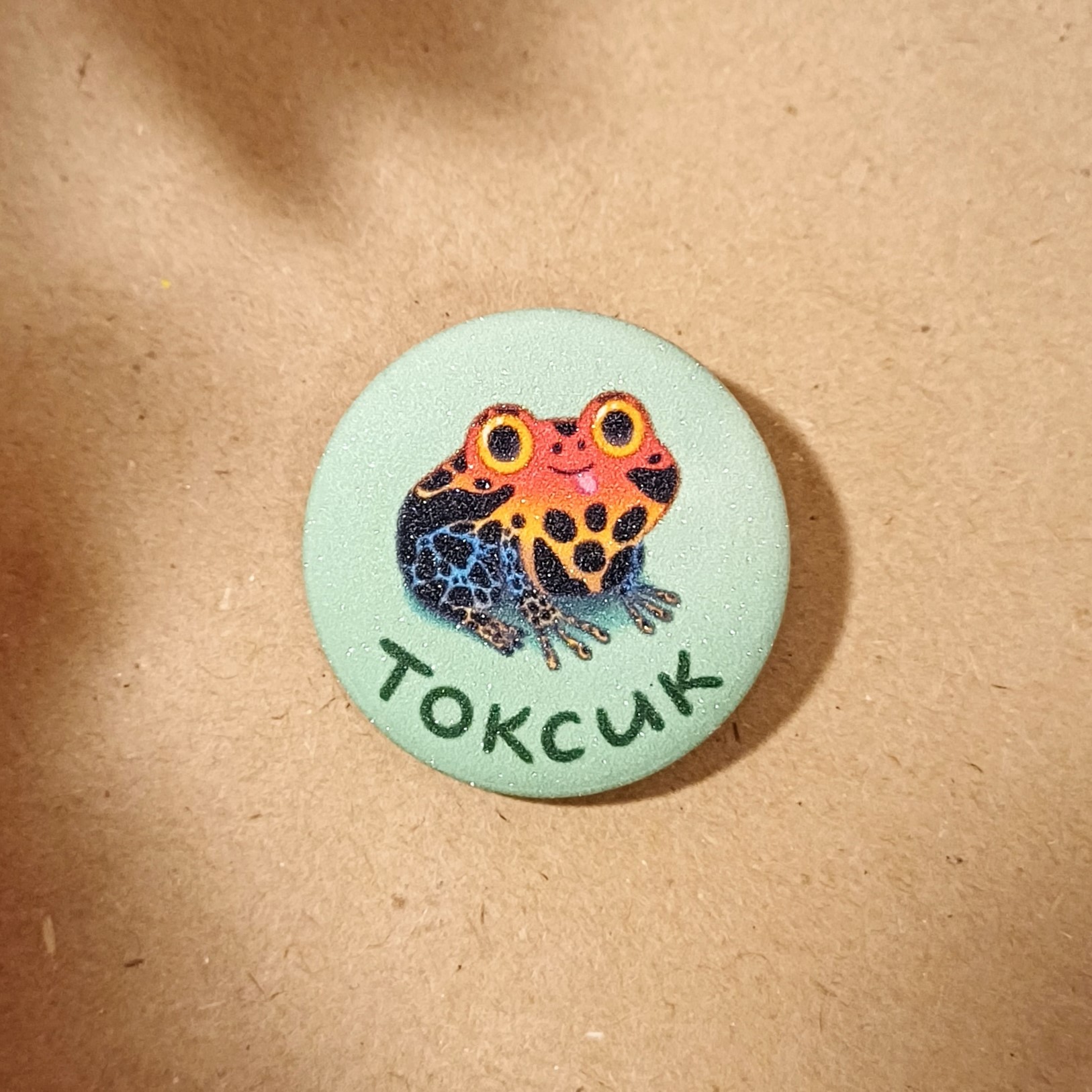 Значок 25 мм "токсик"