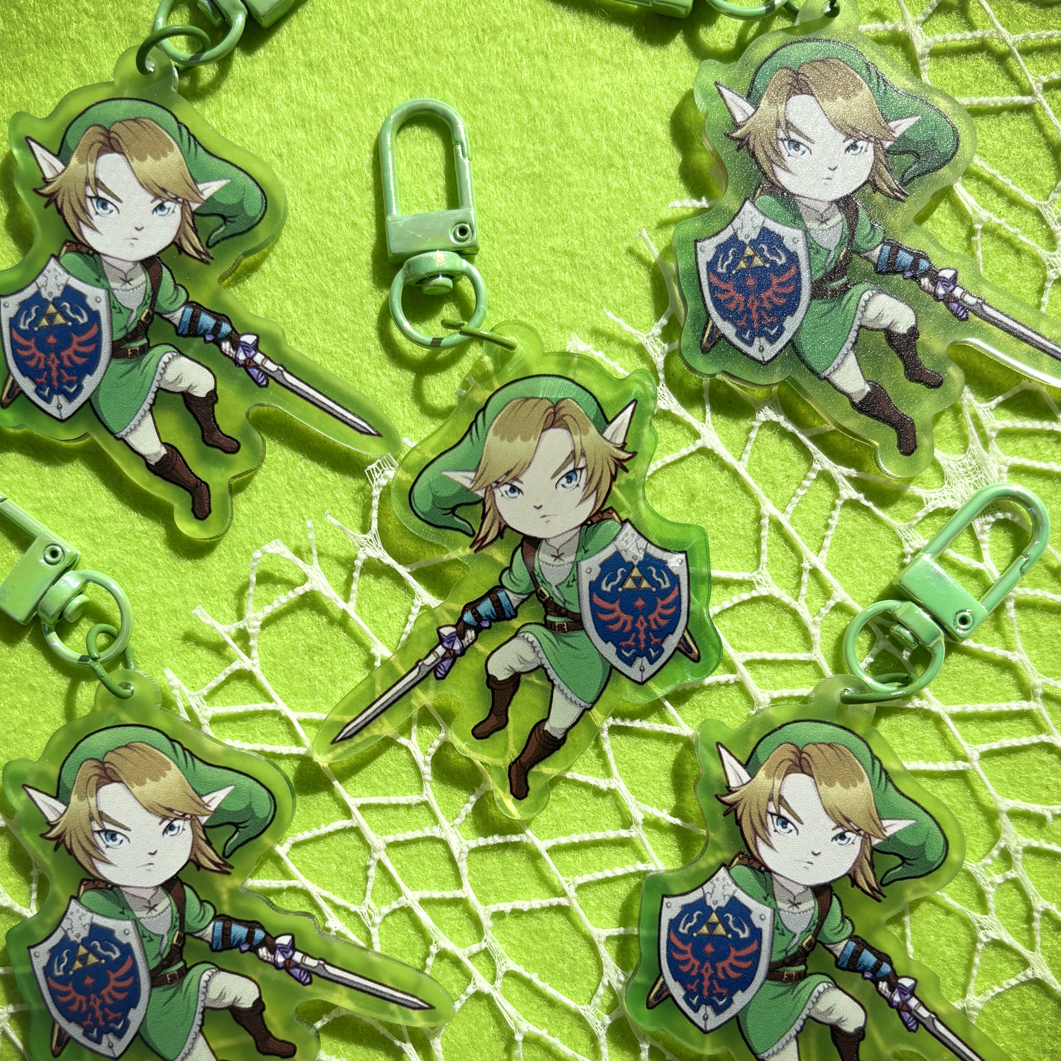 Брелок легенда о зельде линк