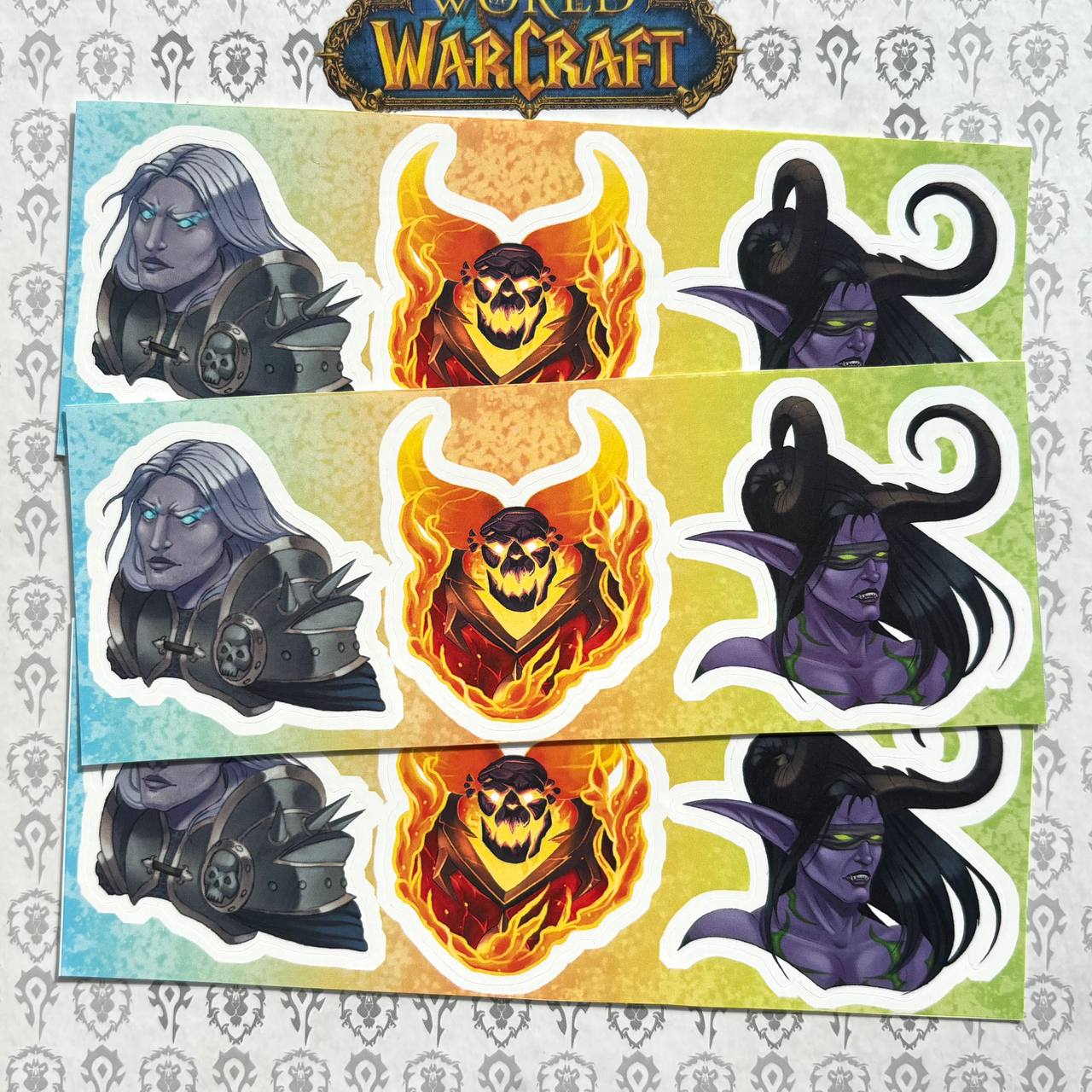 Стикерпак варкрафт 2 шт