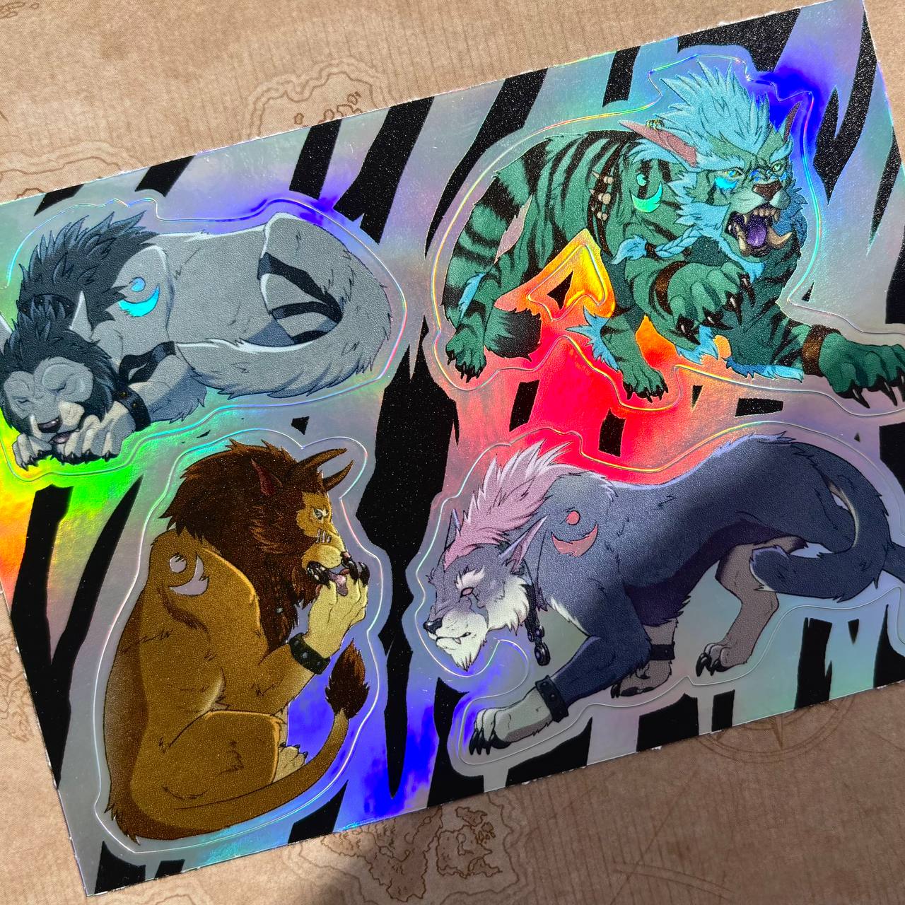 Стикерпак варкрафт друиды