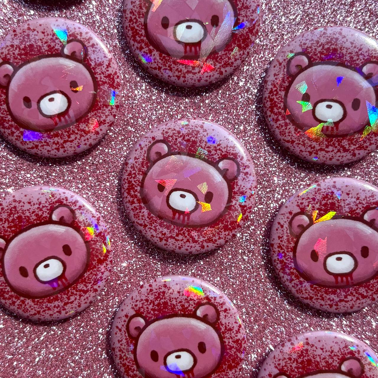 Значок глуми медведь