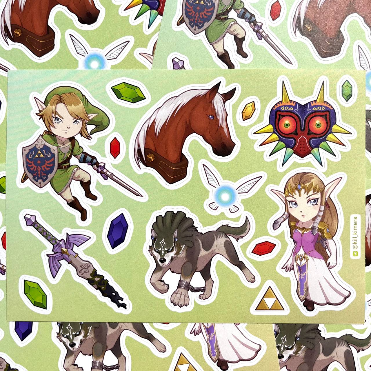 Стикерпак легенда о зельде