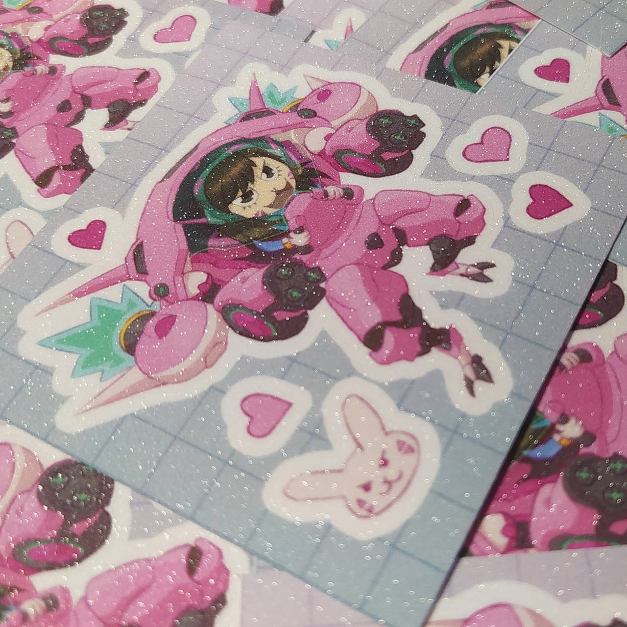 Стикерпак овервотч дива