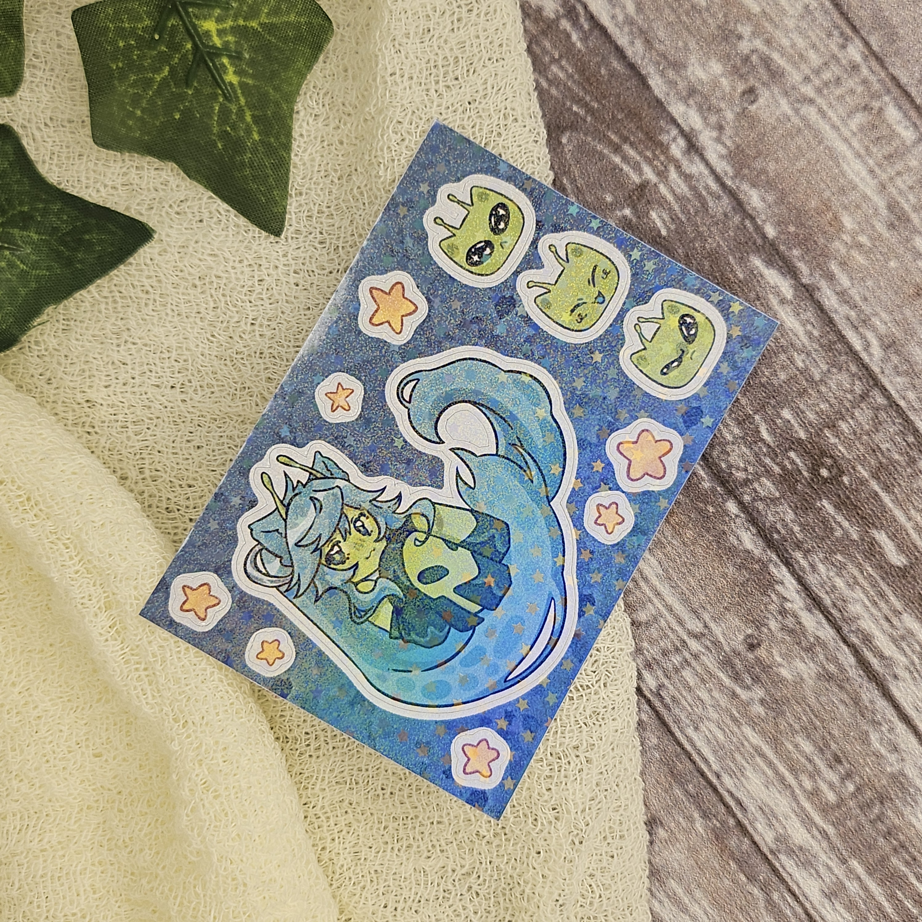 Стикерпак Глорпи Мику А7