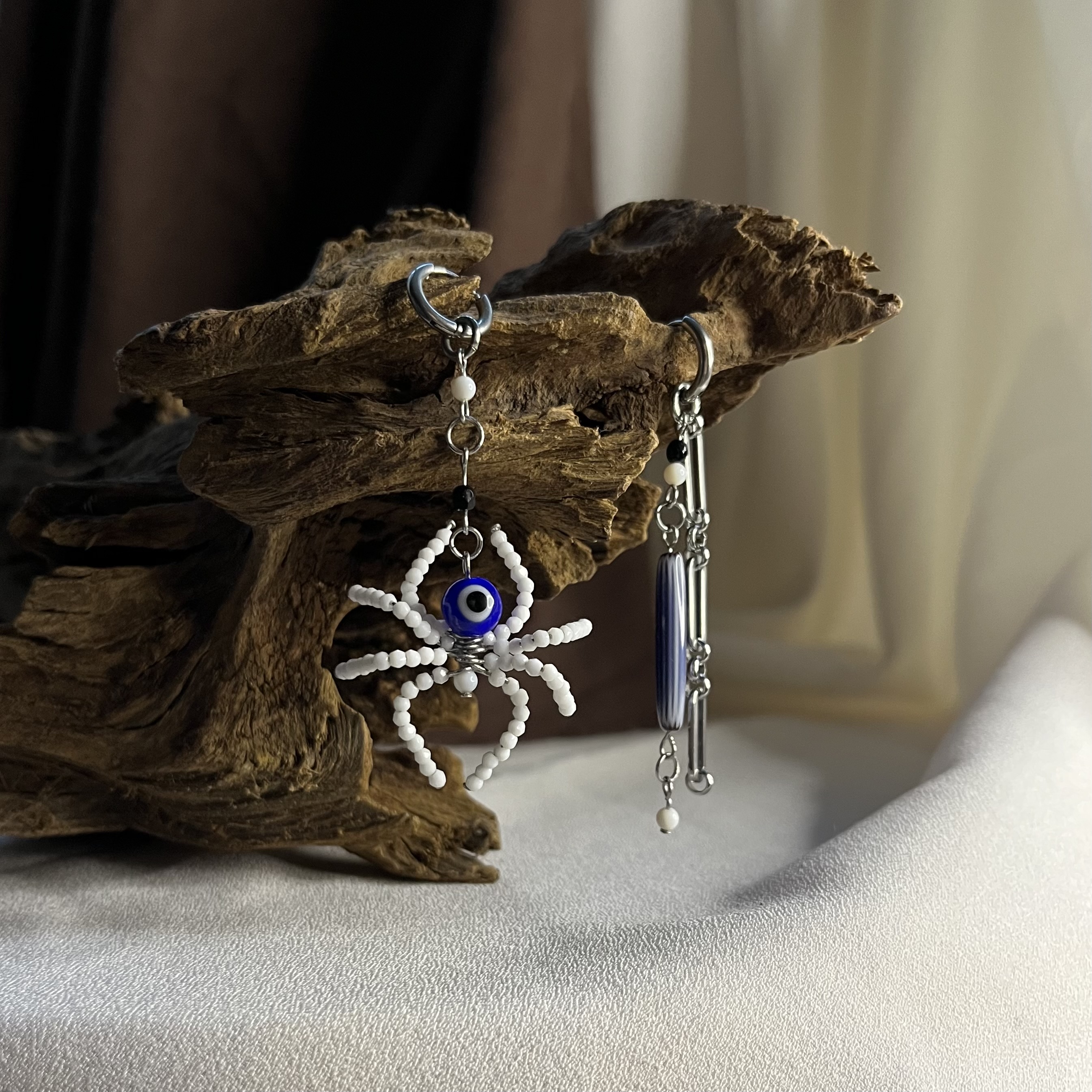 Серьги «Паук»