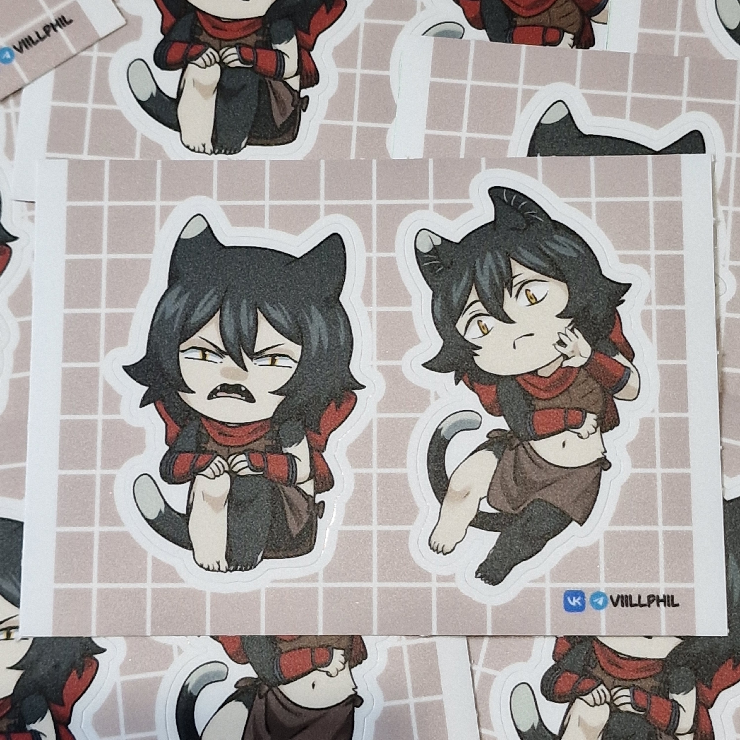 Стикерпак А7 Изуцуми подземелье вкусностей 2 стикера