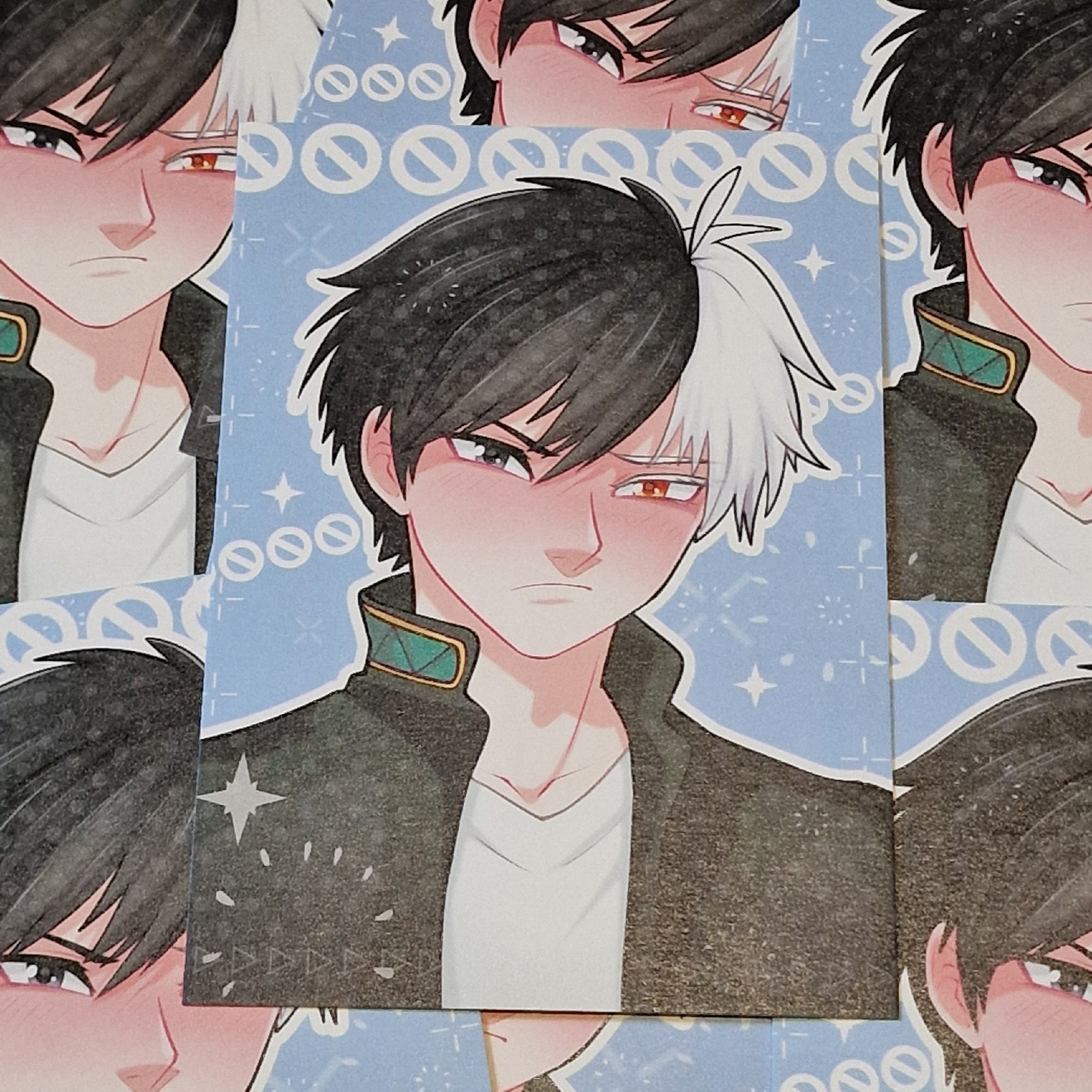 Открытка Сакура аниме ветролом