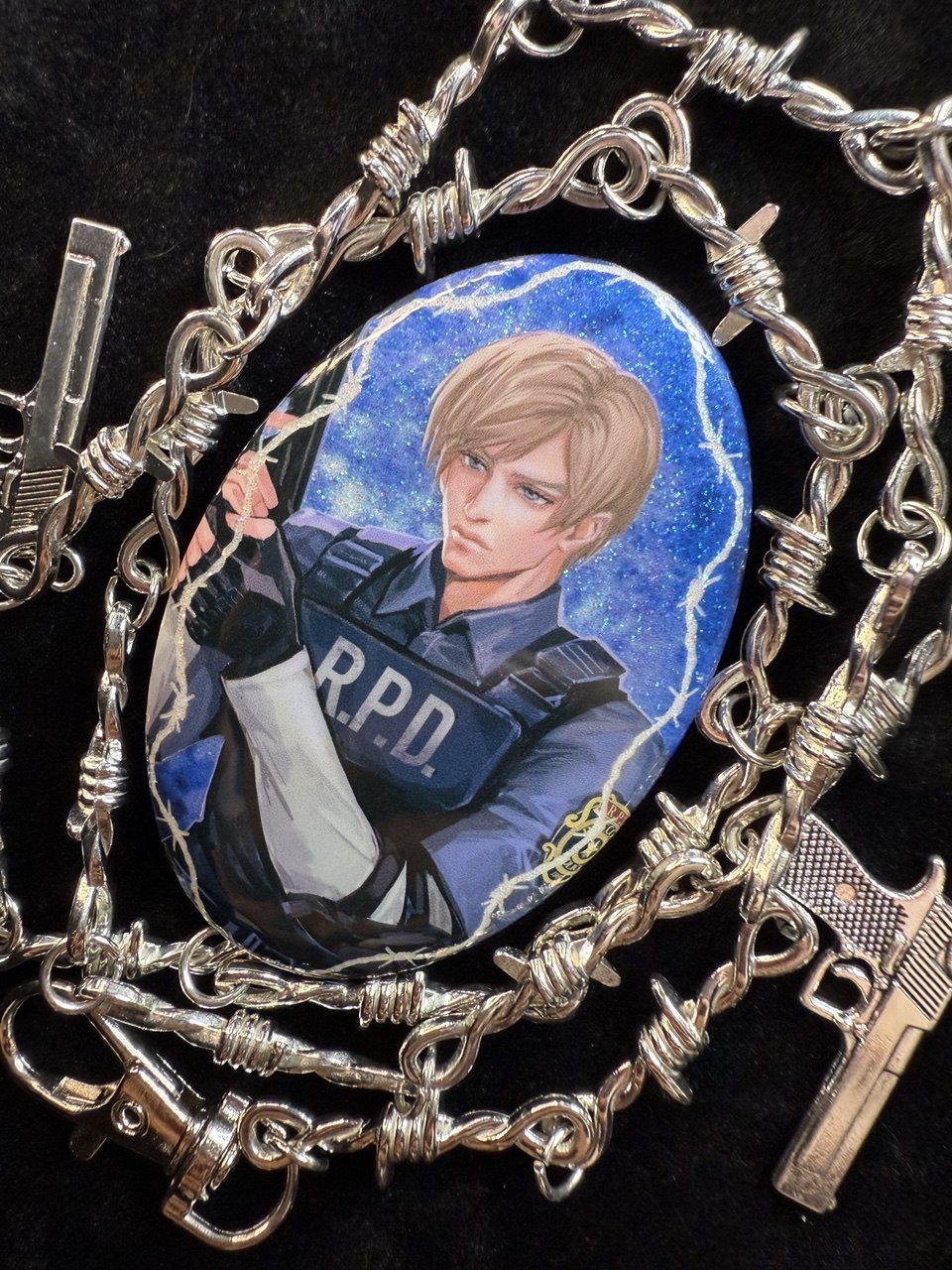 Значок Леон Resident Evil