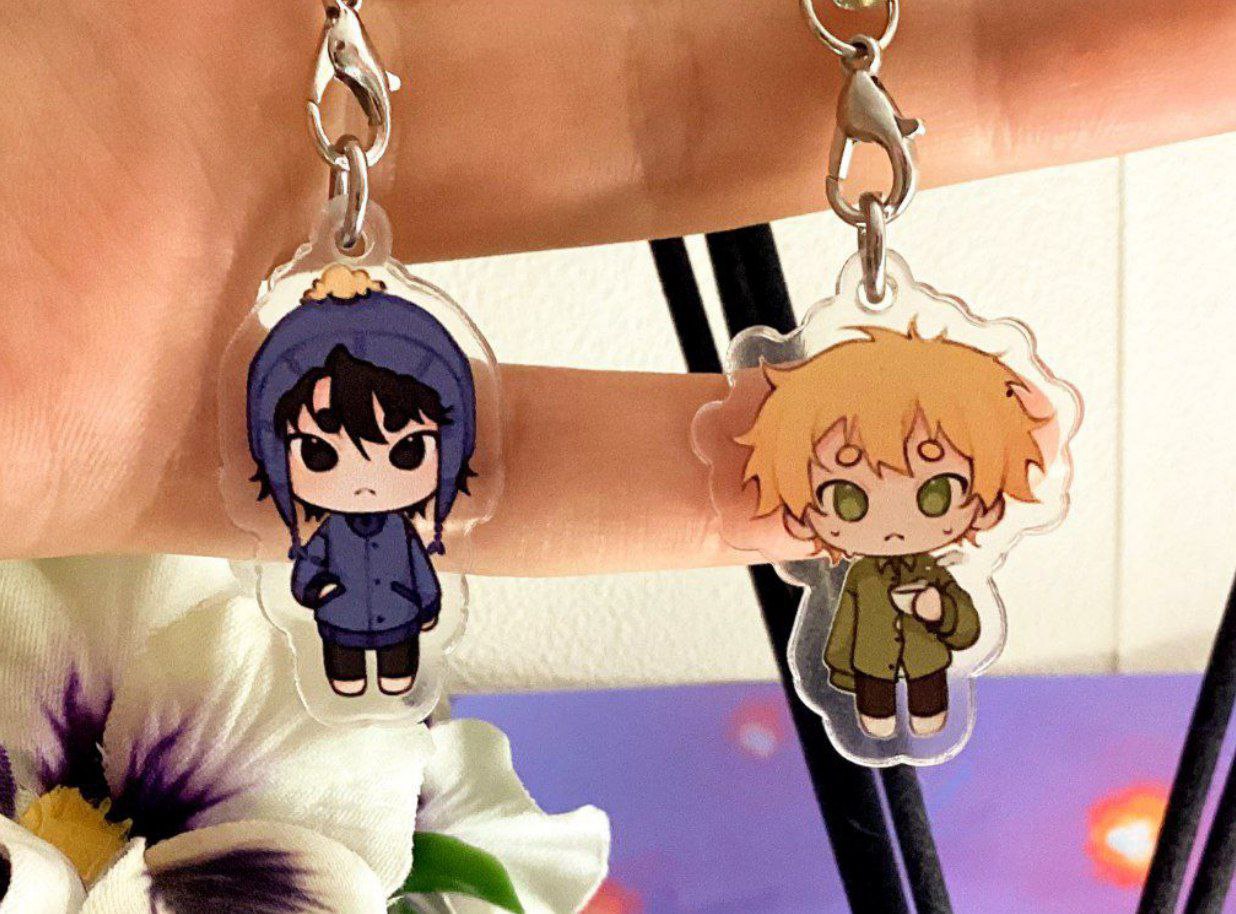 Парные брелки южный парк