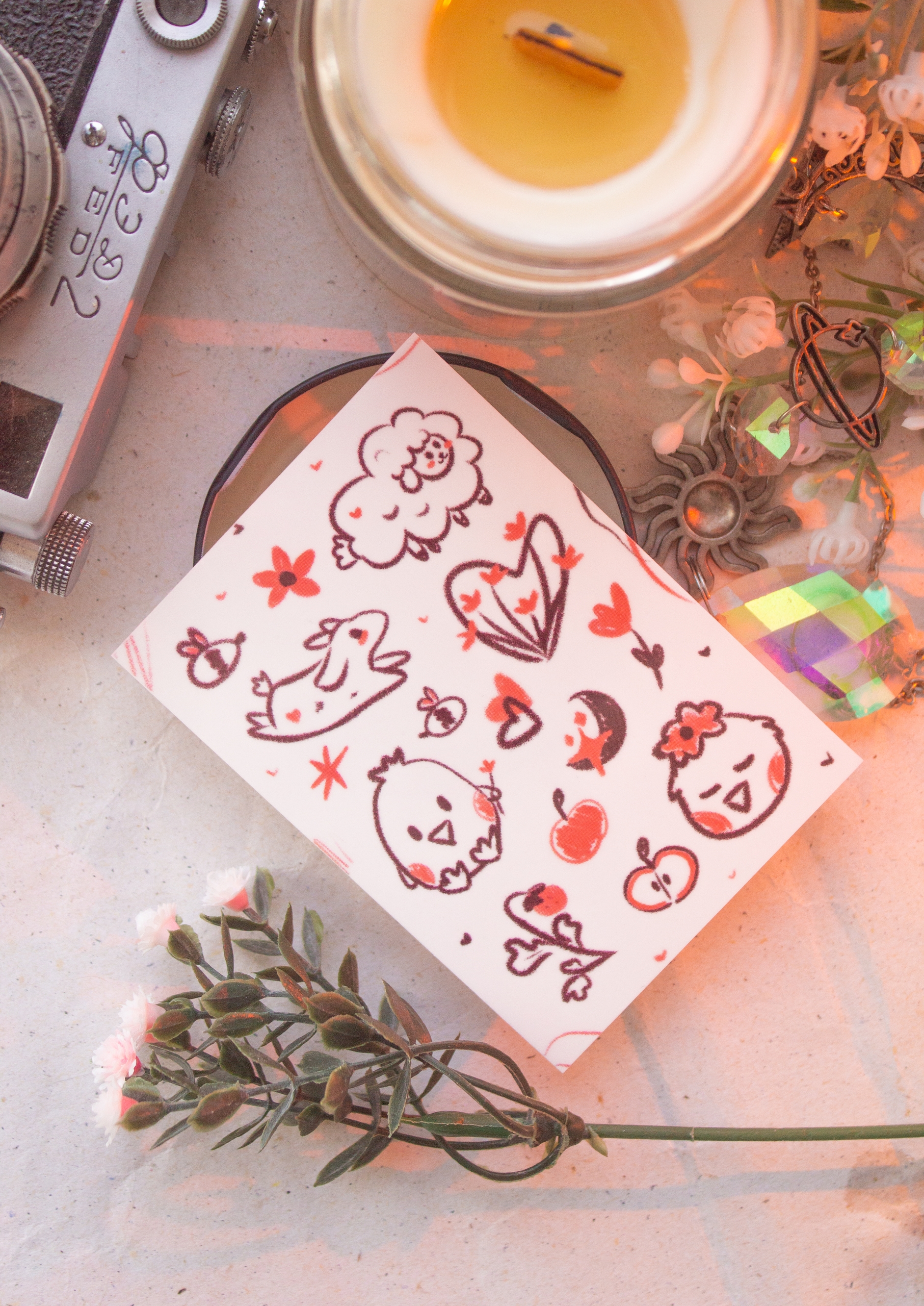 Переводные тату