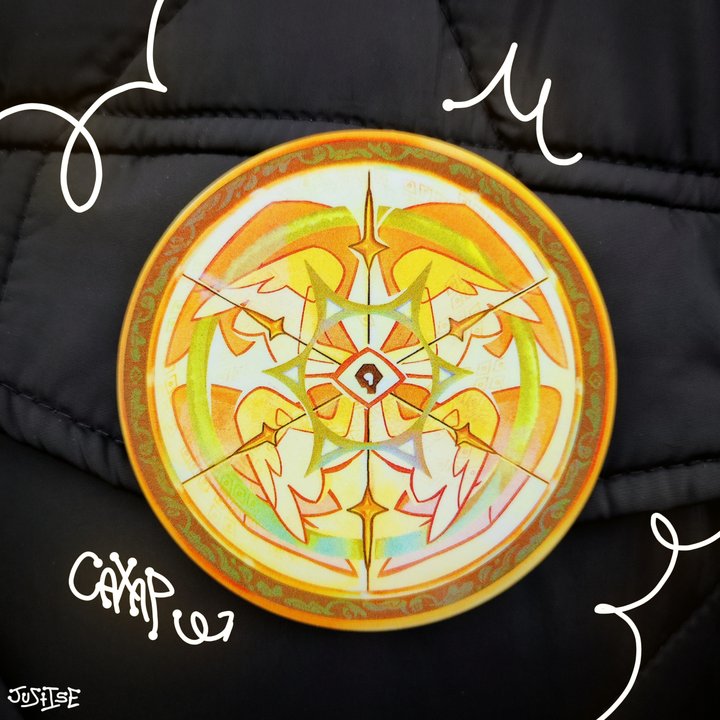 Значок Витраж большой