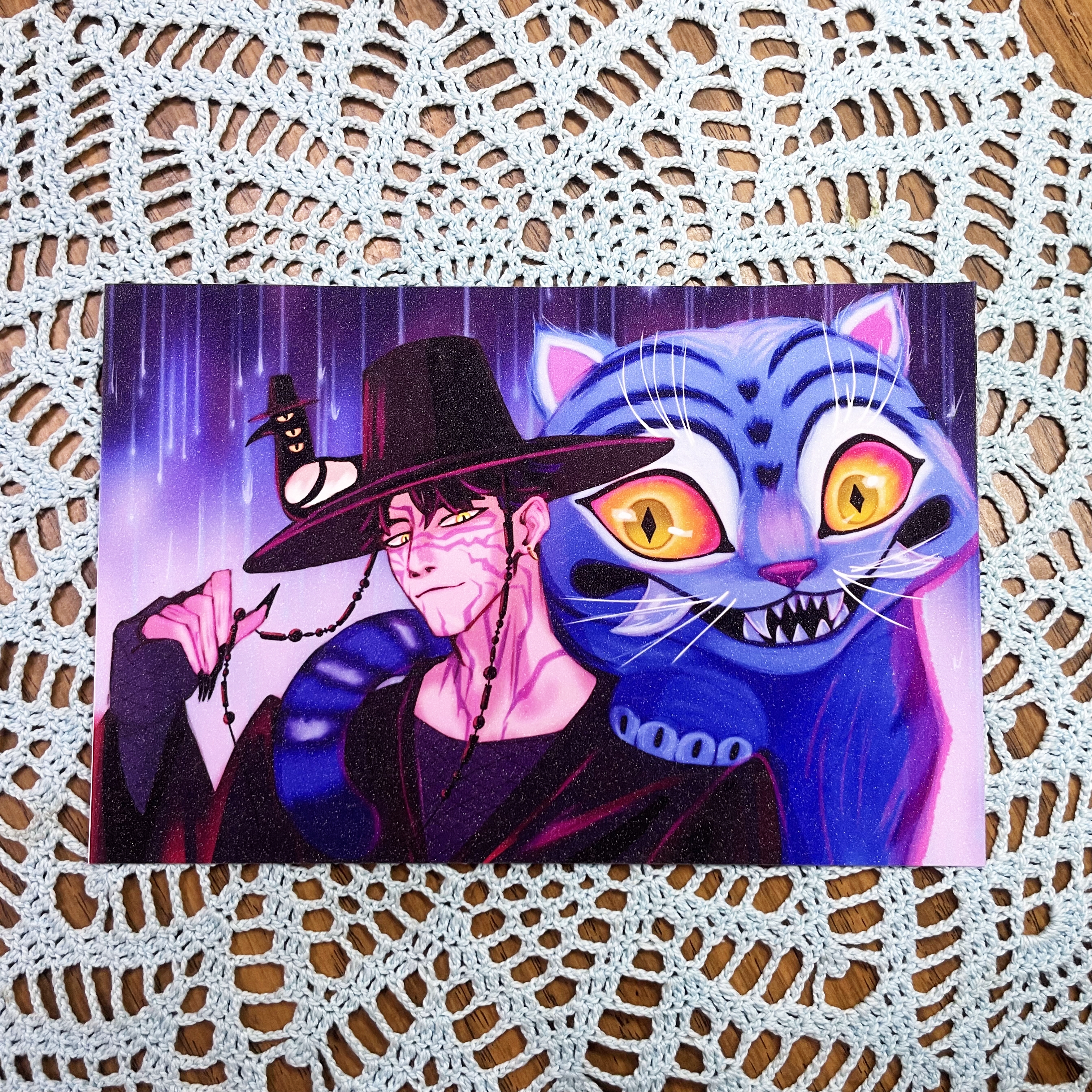 Принт А5 Kpop Hunters Джину