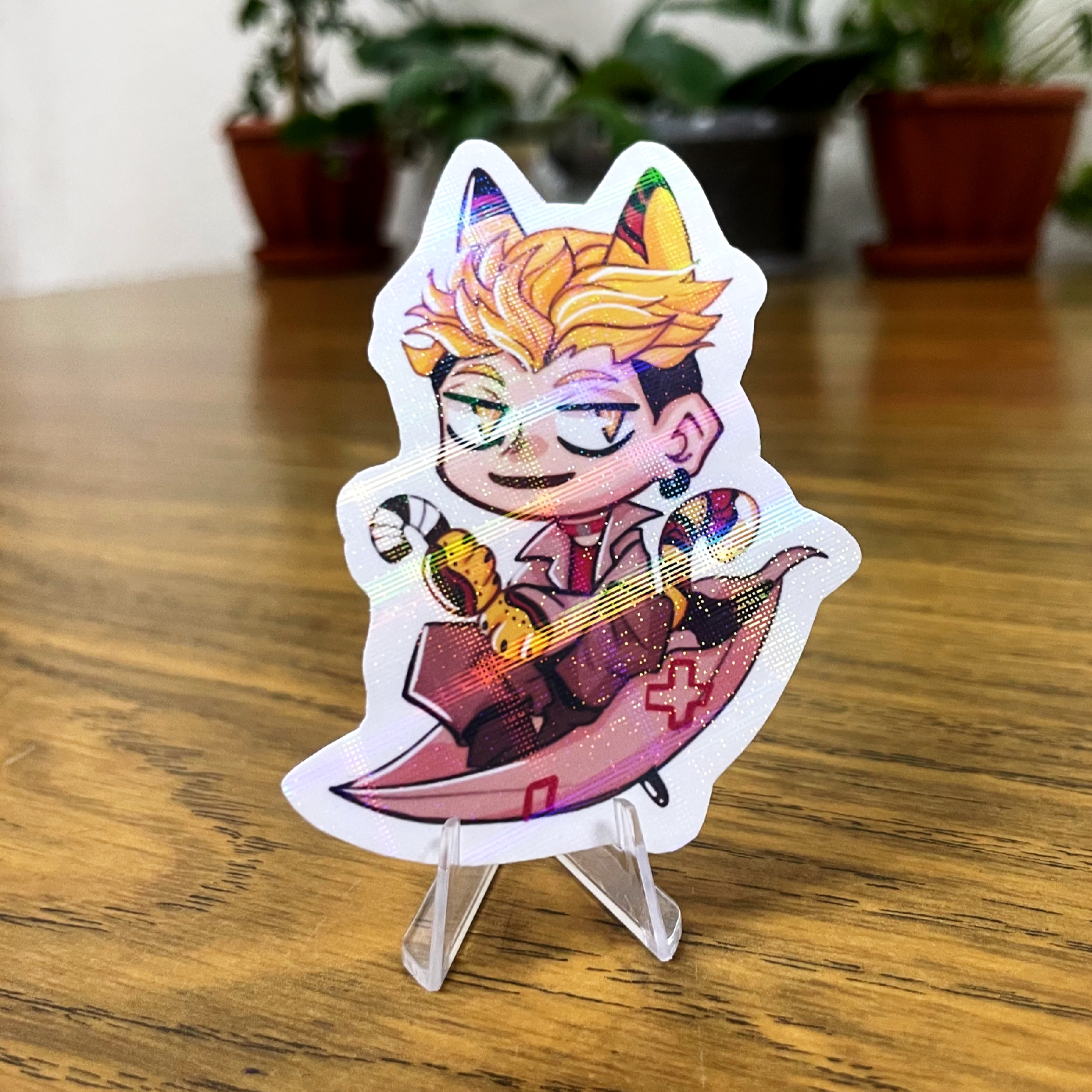 Стикер Энжи лам