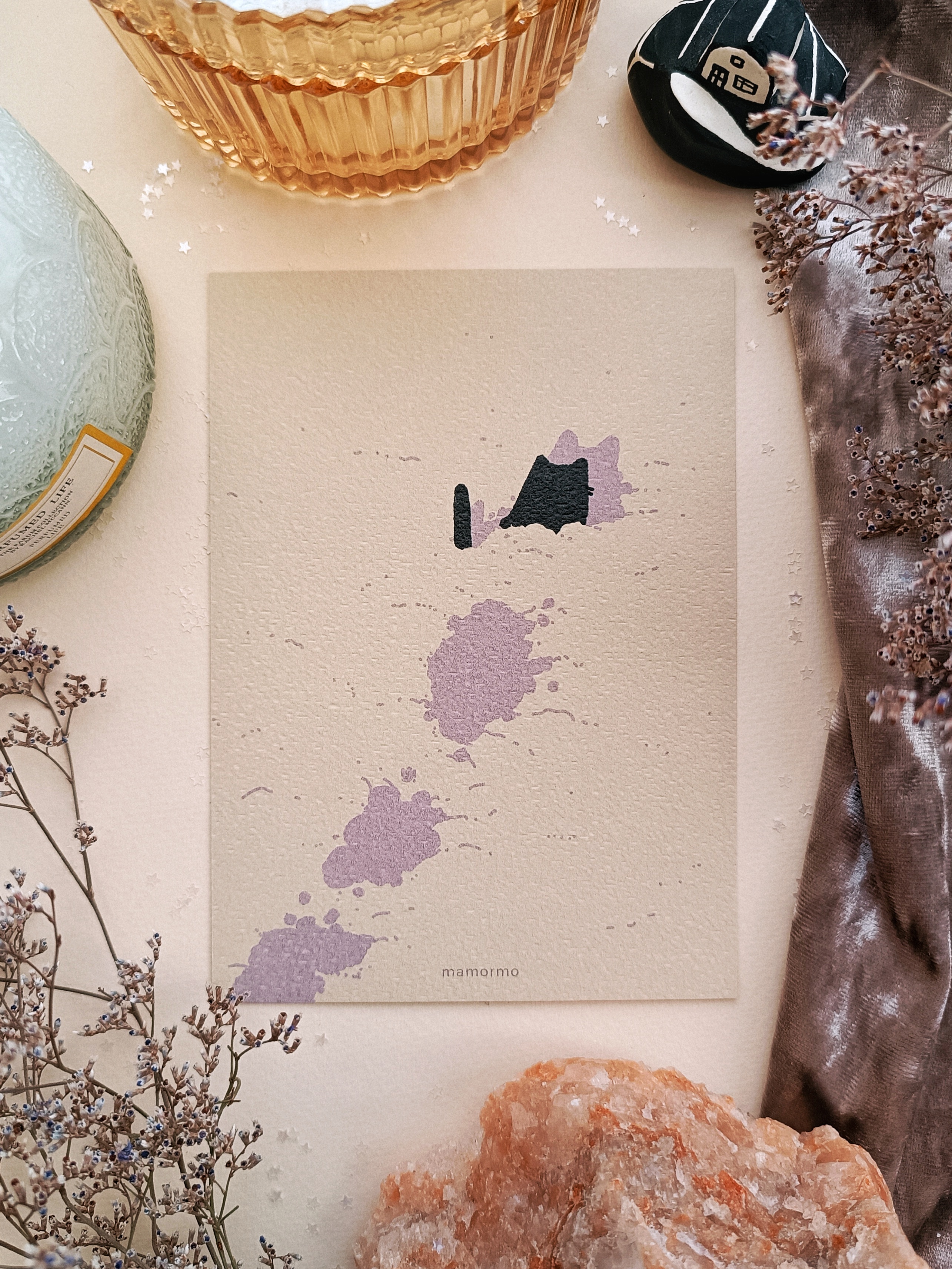 ОТКРЫТКА А6, снежок