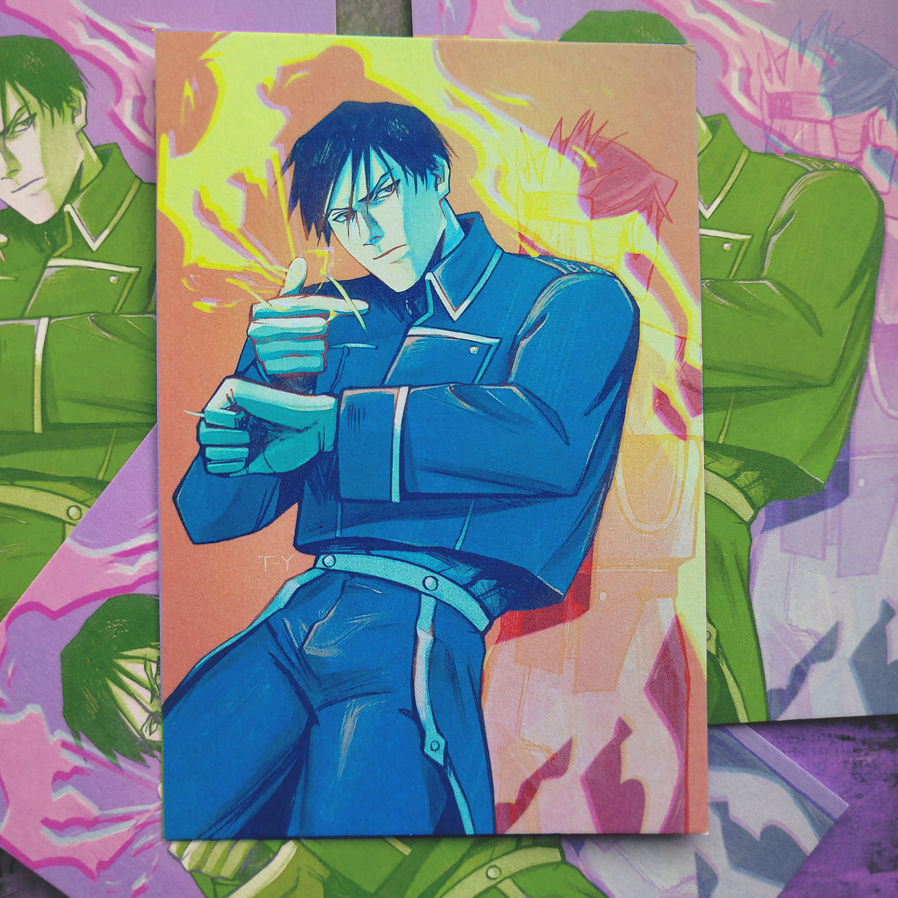 Открытка Рой Мустанг