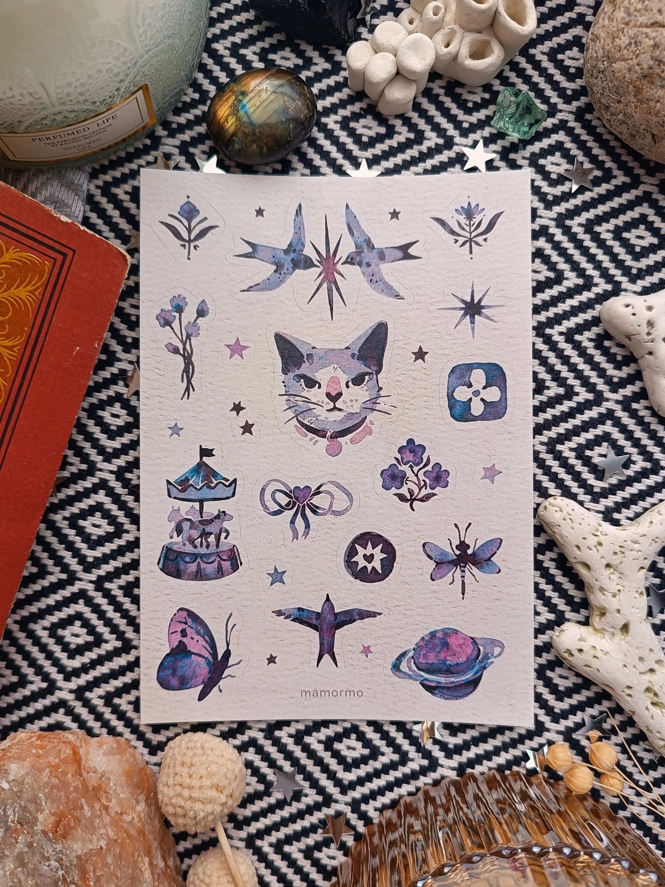 СТИКЕРПАК А6, стрижи