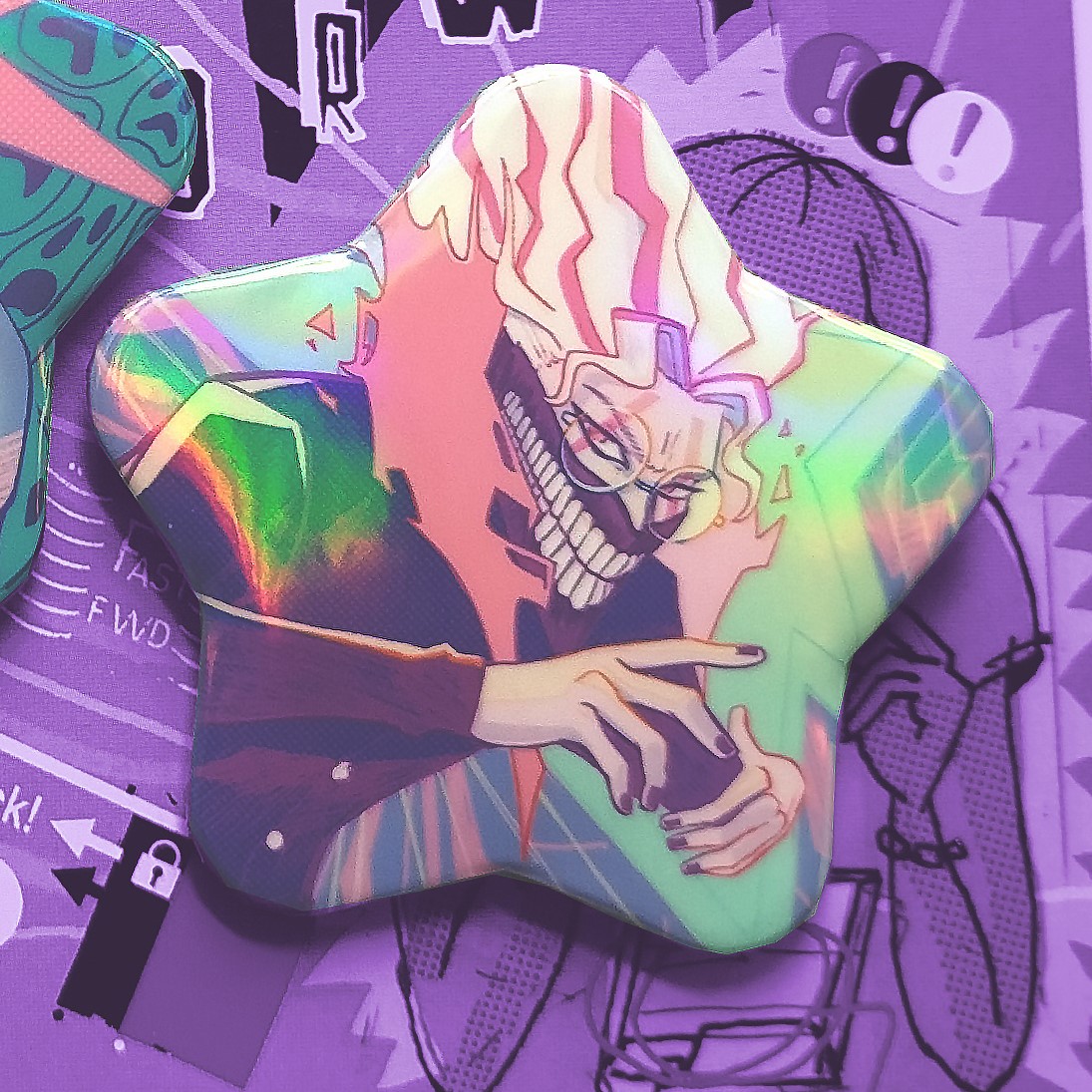 Значок Дандадан Конспирун