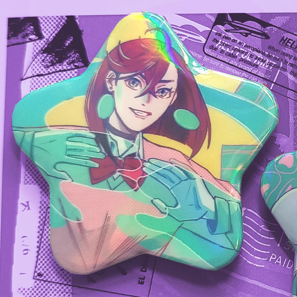 Значок Дандадан Момо