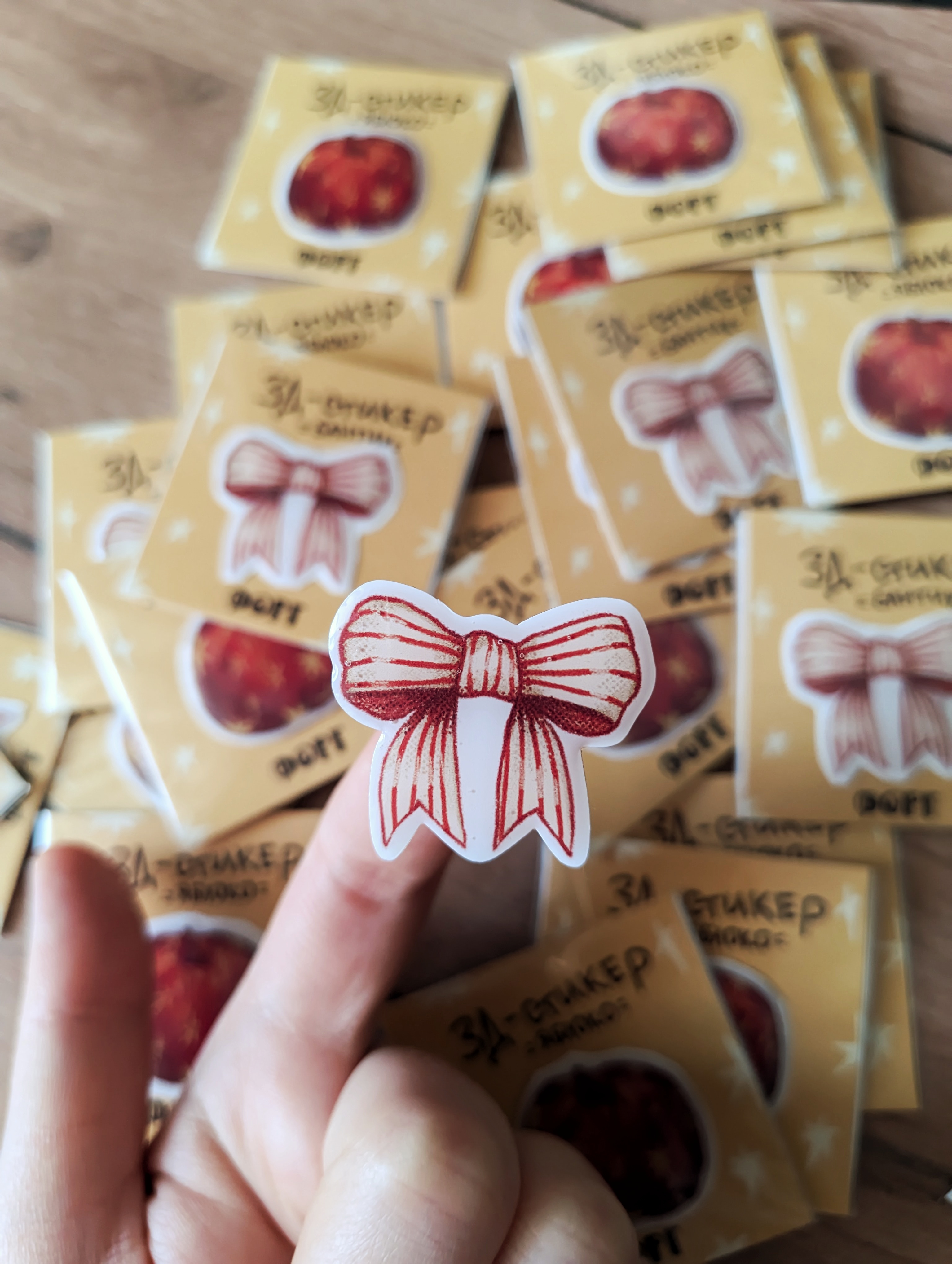 Д-стикер “Бантик”