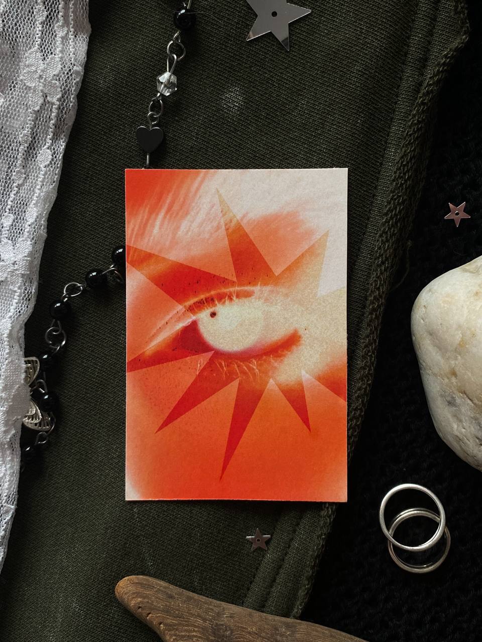 карточка | оранжевая