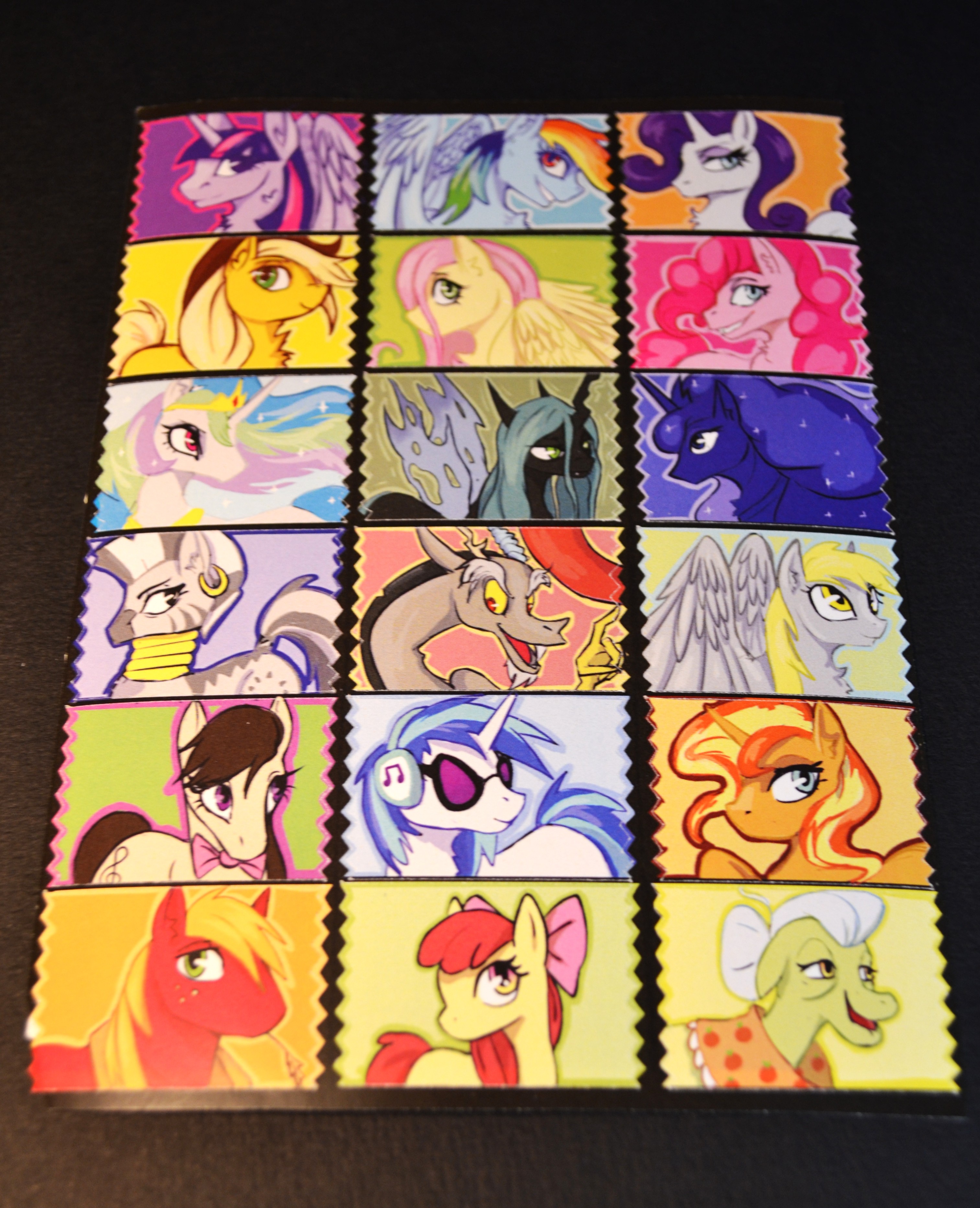 Стикеры-марки "Пони"