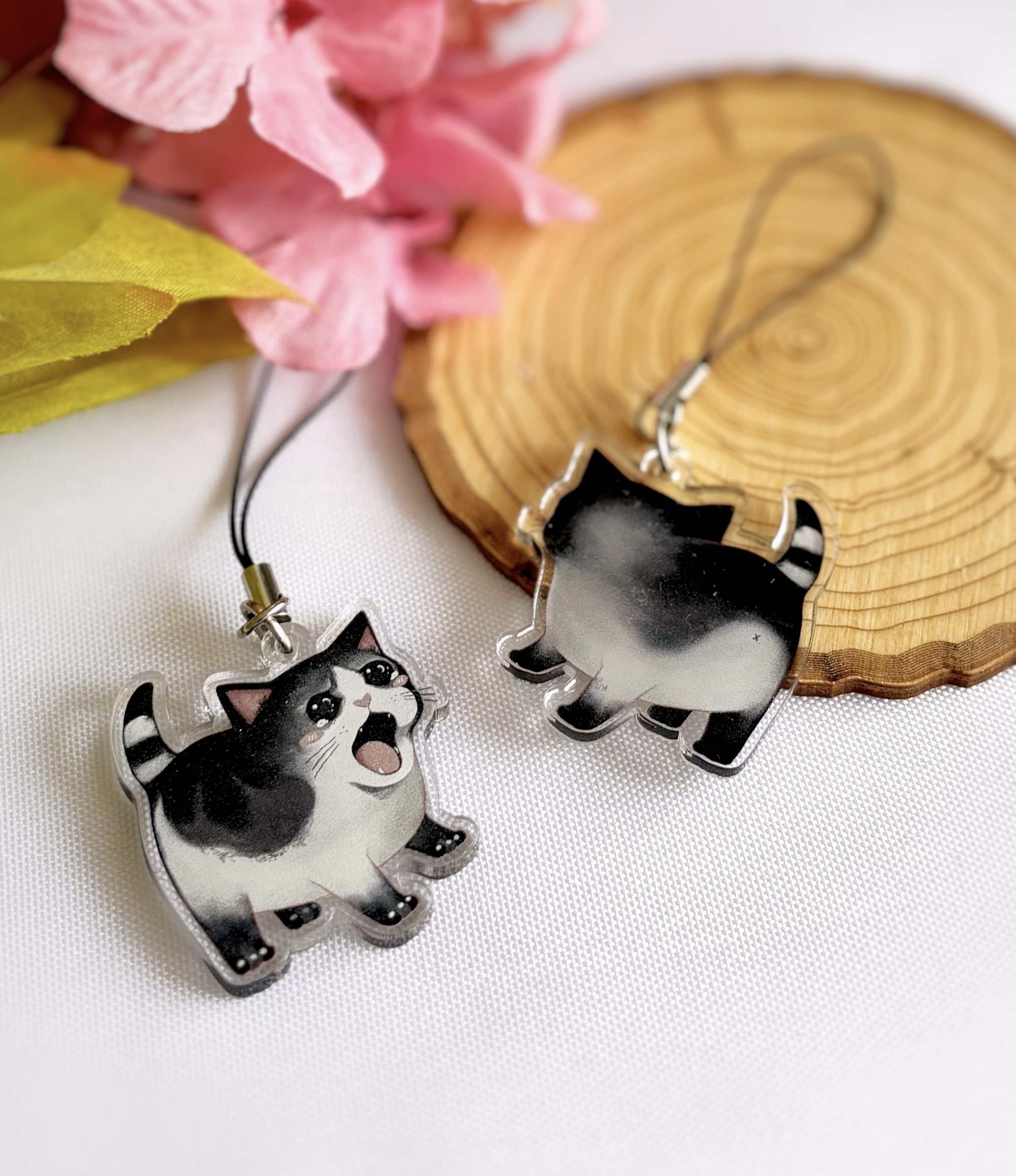 Брелок "Орущий кот"