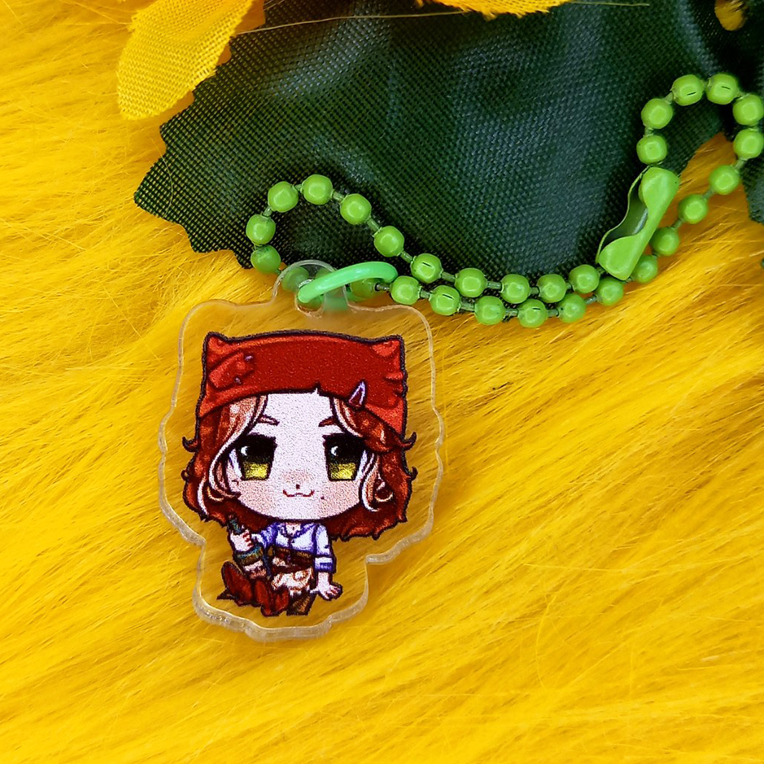 Брелок 3 см Деми Бурбон