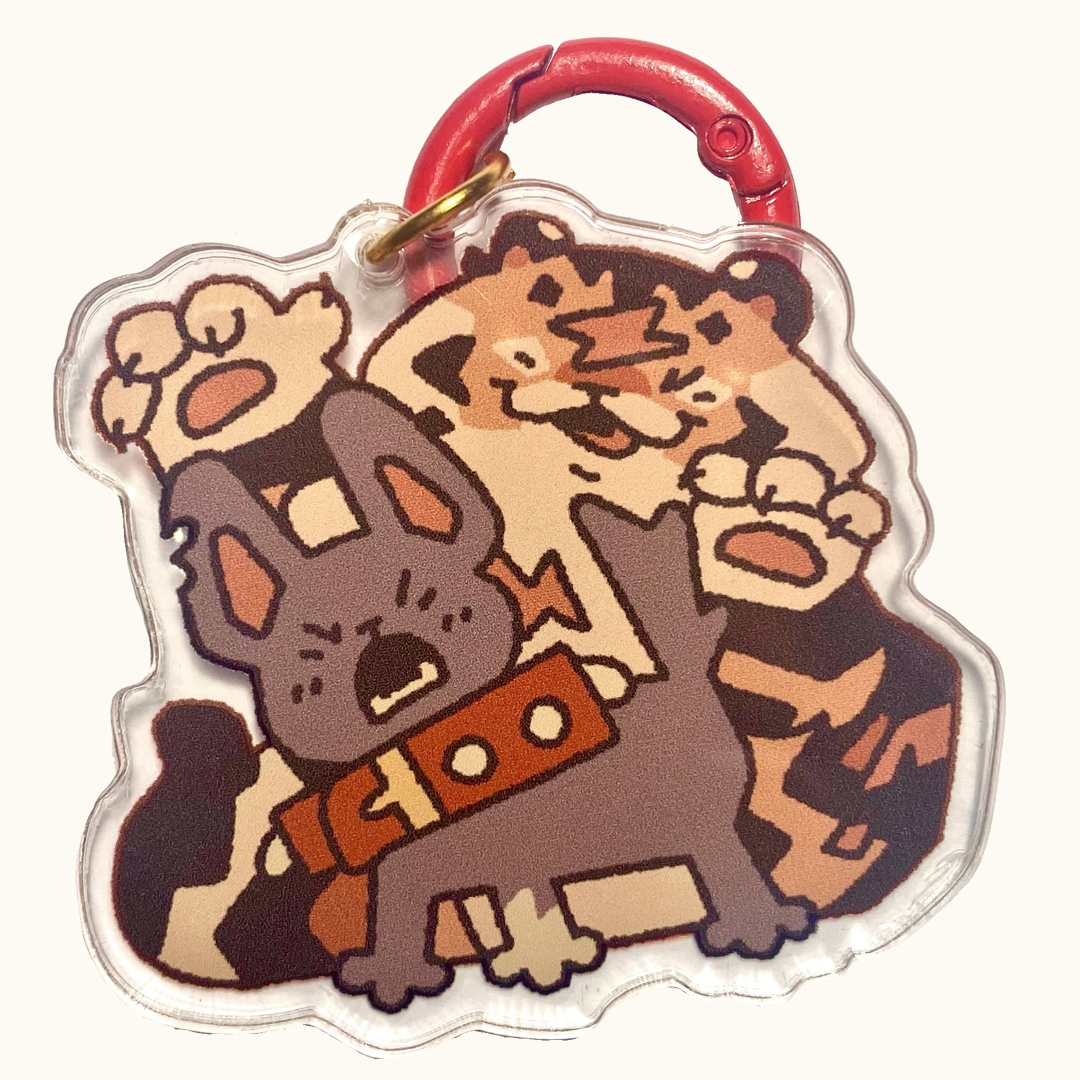 Брелок Звездоцап и Бич