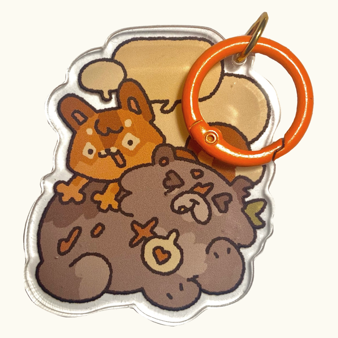 Брелок Щербатая и Огнегрив