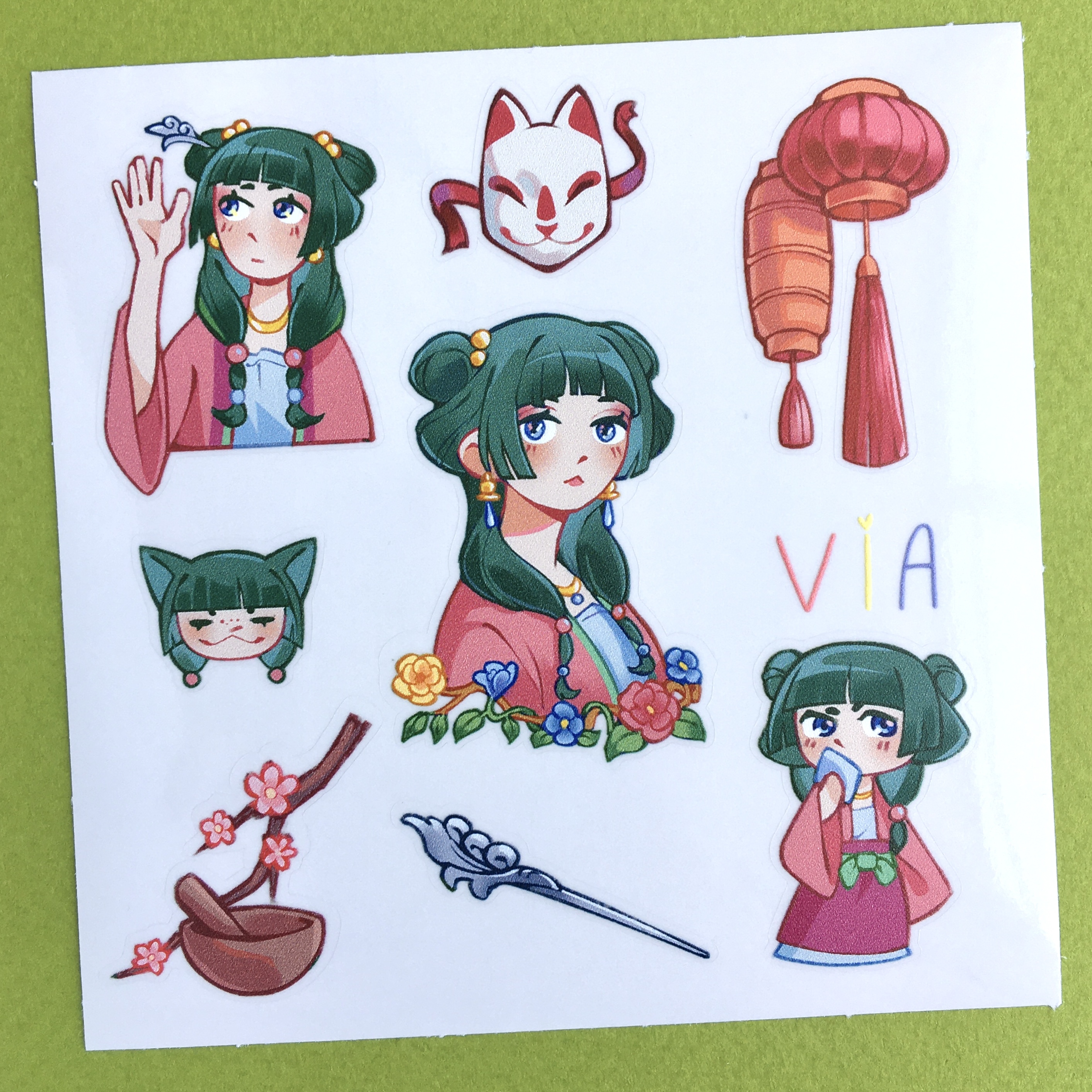 Стикерпак "Мао Мао" прозрач.