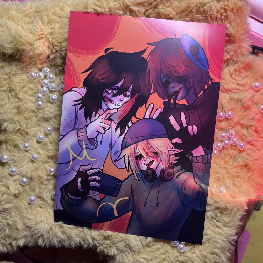 Принт Джефф Бен Джек