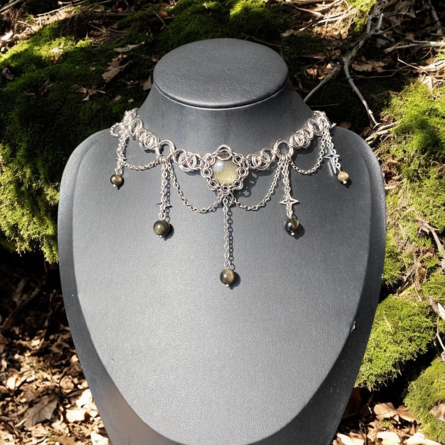 Колье "fireflies"