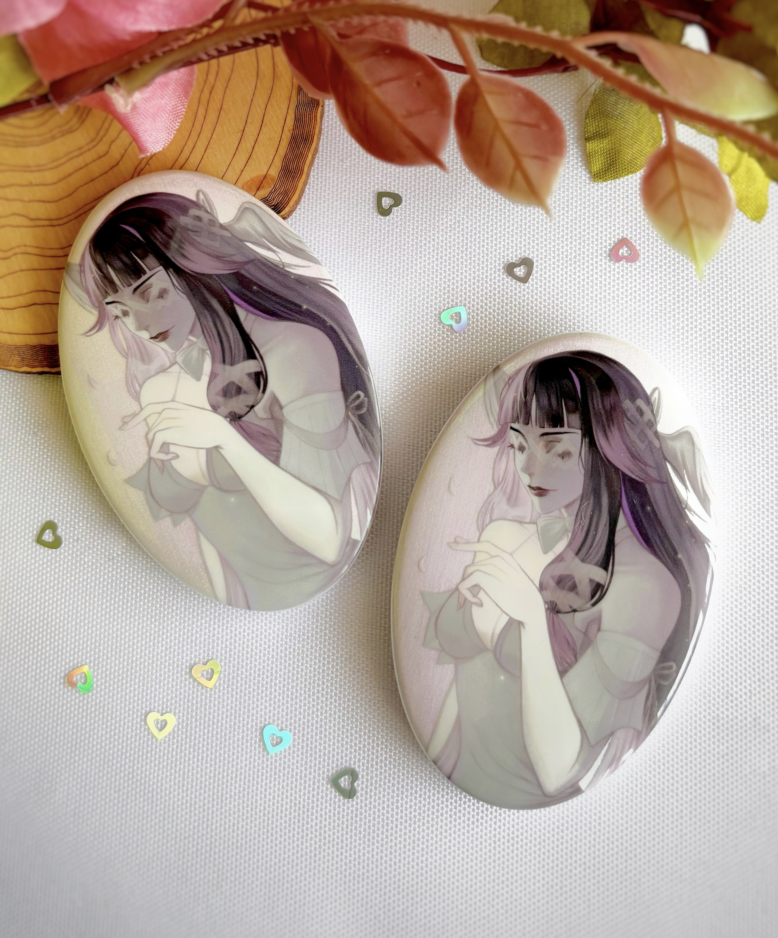 Значок голо "Коломбина"