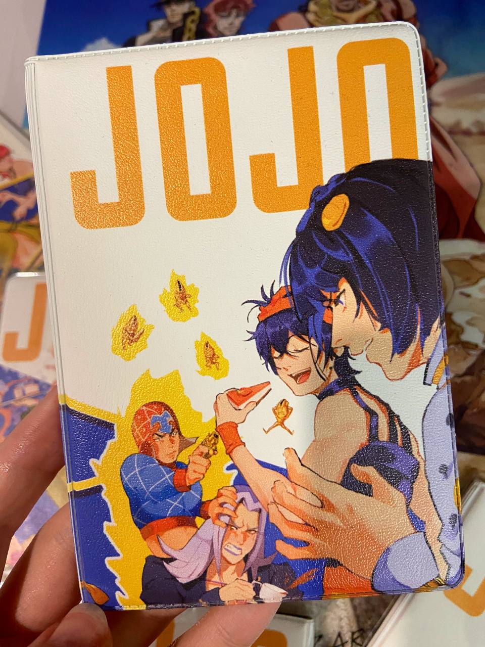 Обложка на паспорт "ДжоДжо"