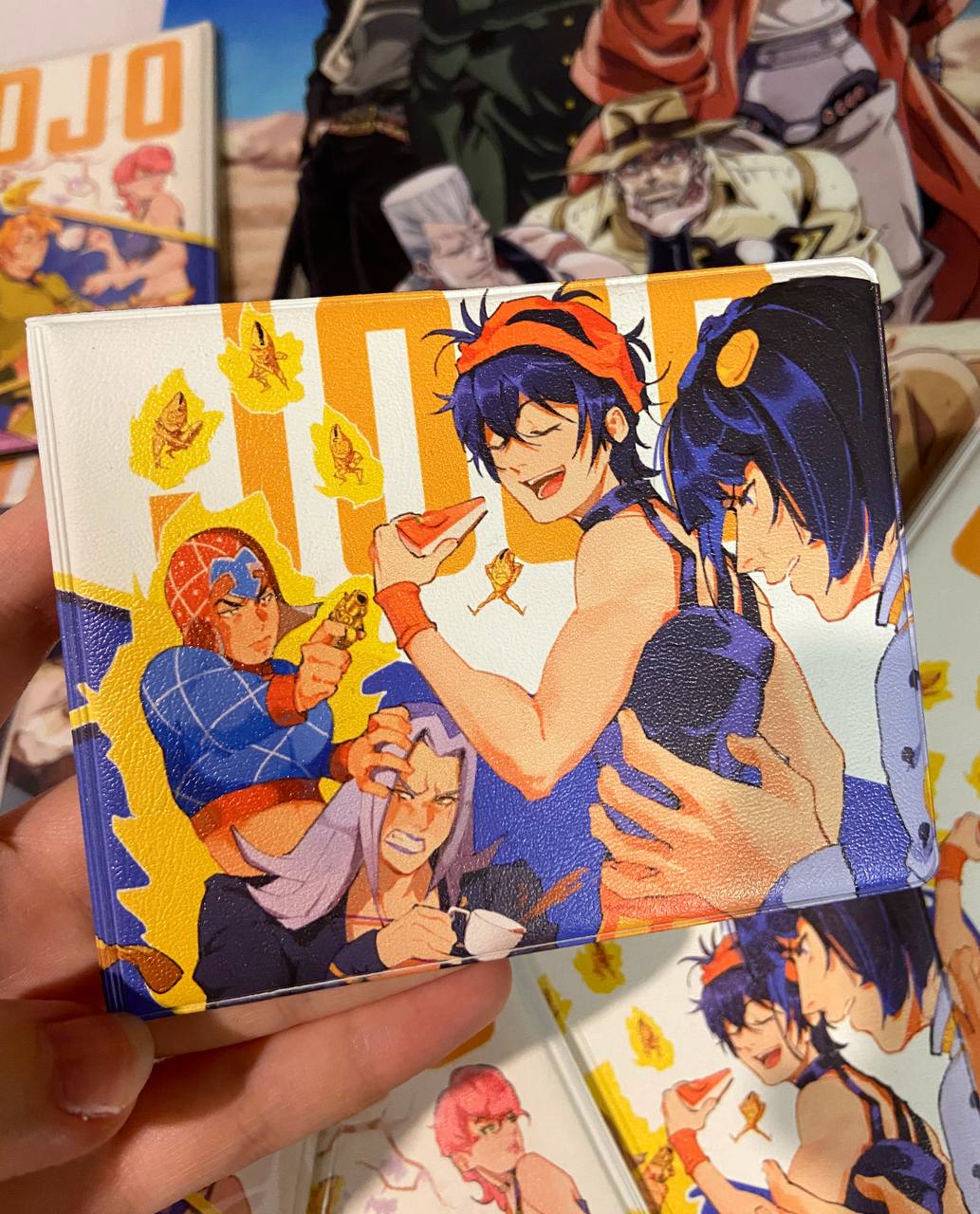 Обложка на студ. "ДжоДжо"