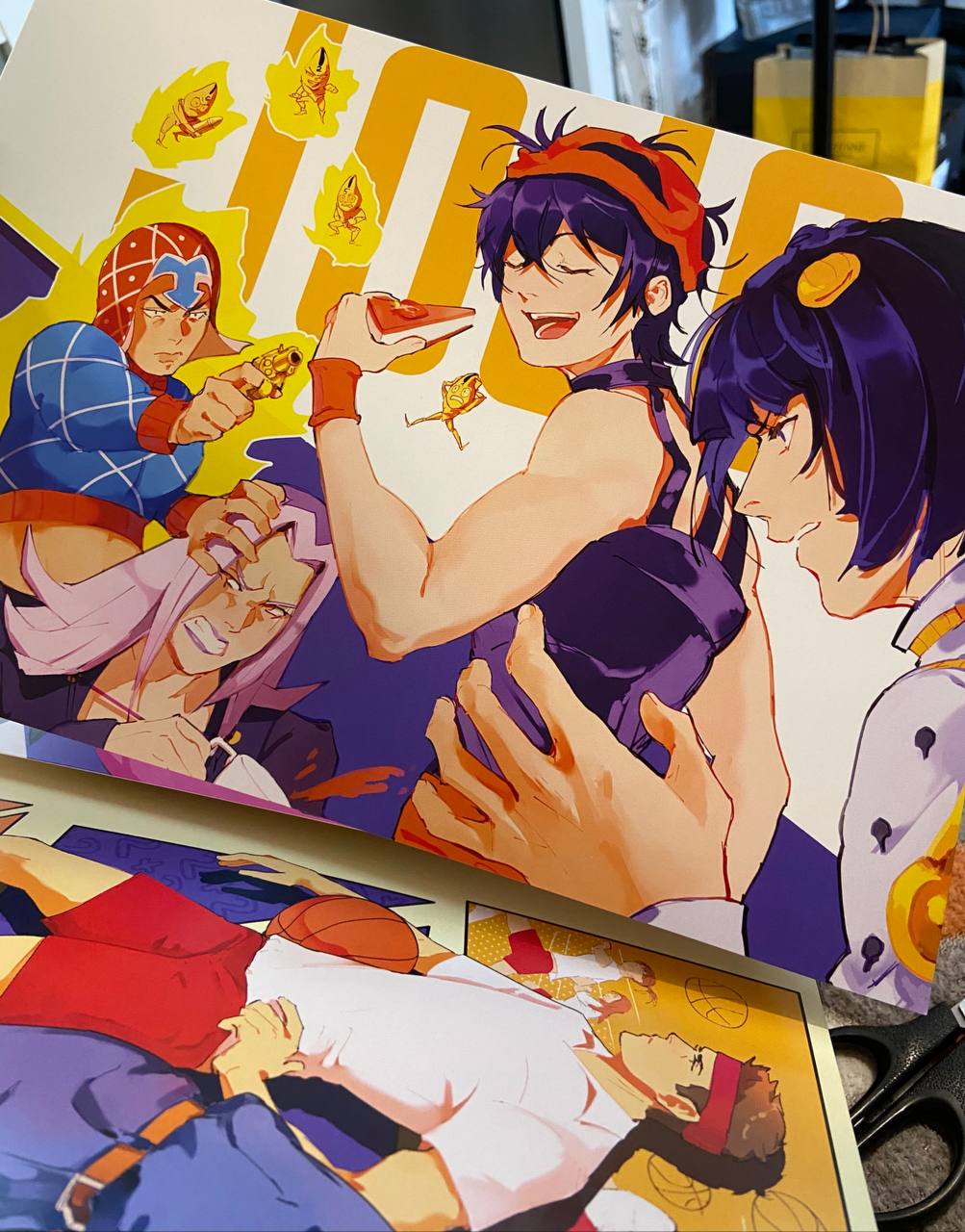 Плакат А4 "Команда Буччеллати 1"