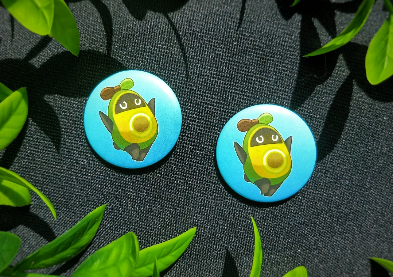 Значок Круглый 32 мм Авокабо