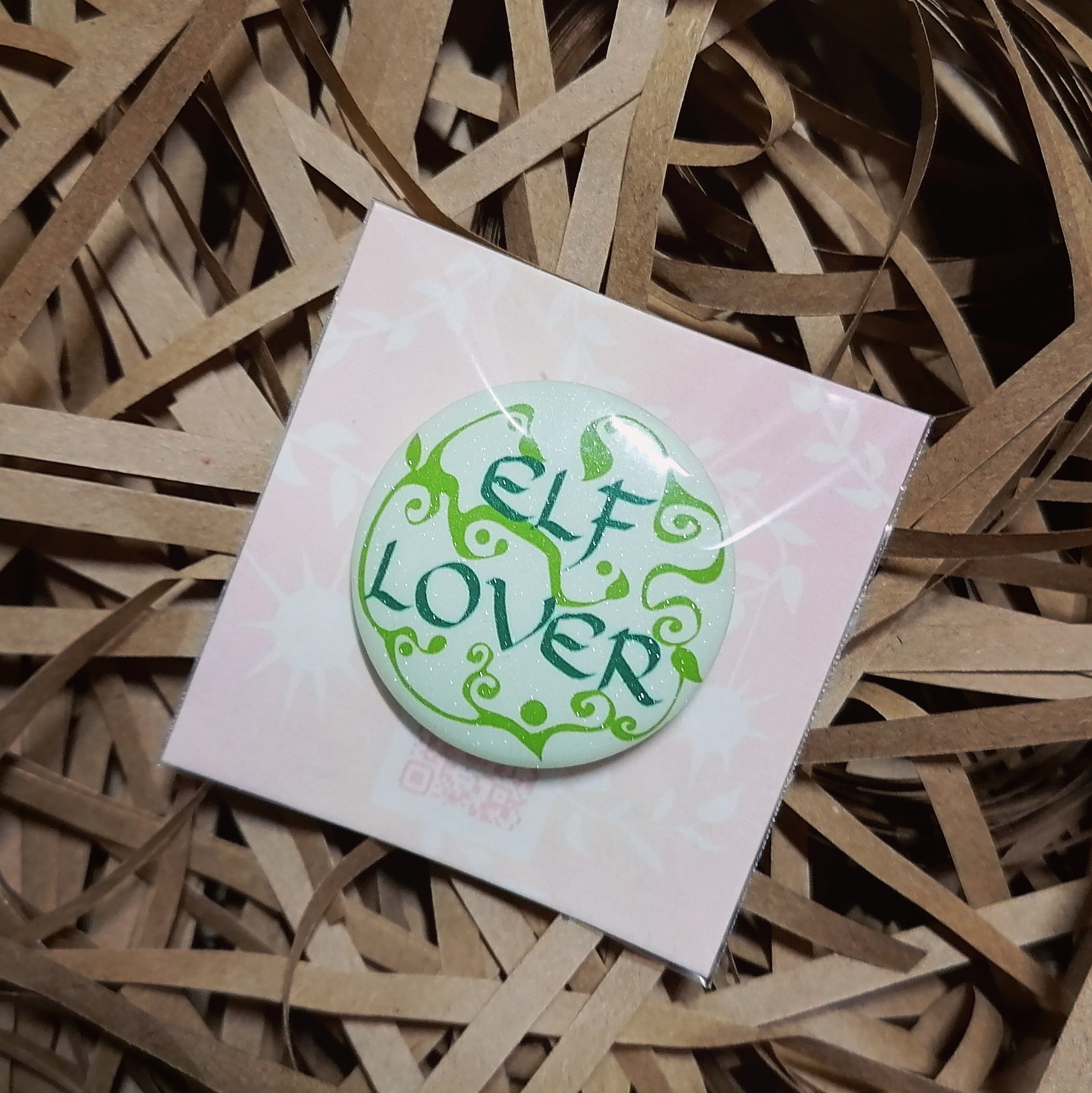 Значок 32 мм Любитель эльфов