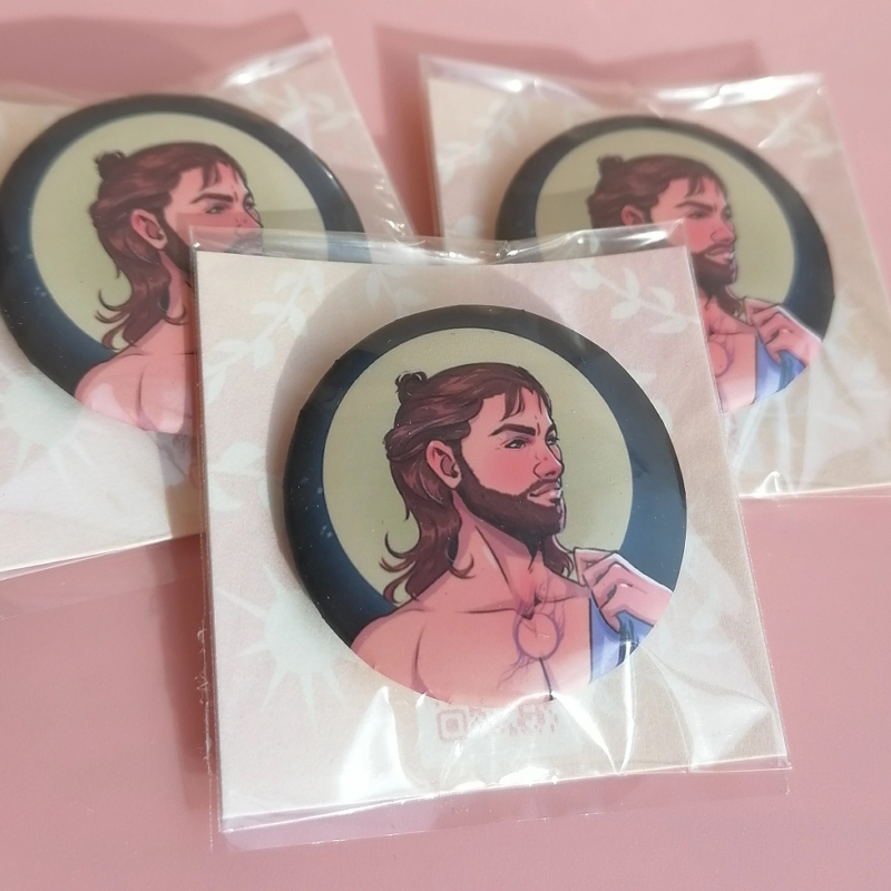 Значок 37мм Baldur’s Gate Гейл