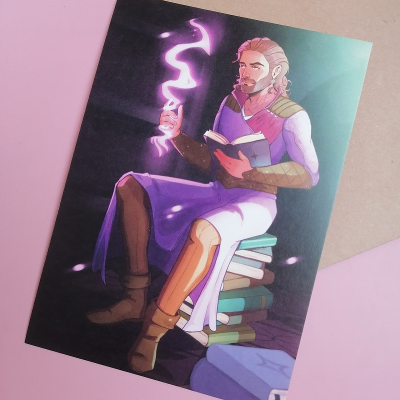 Принт А5 искра Гейл Baldur’s Gate