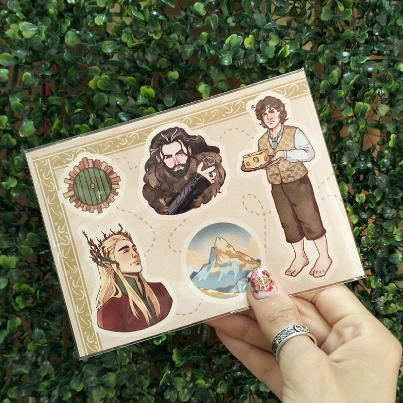 Стикерпак А6 винил Хоббит