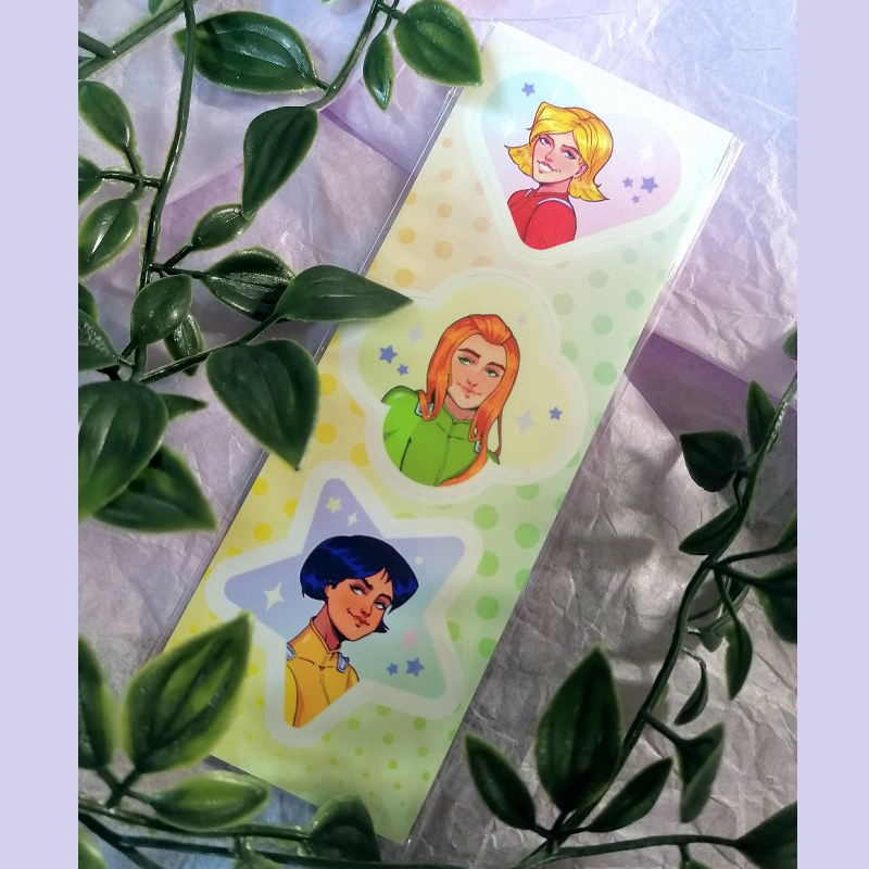 Стикерпак винил Totally Spies