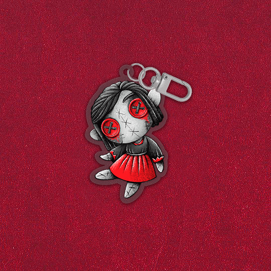 Акр. Брелок “Кукла”