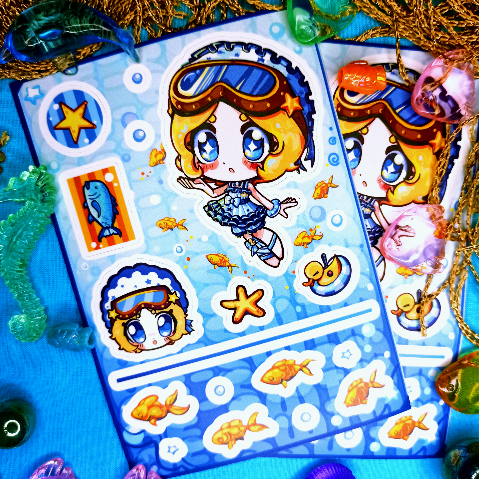 Стикерпак A6 Re-swim