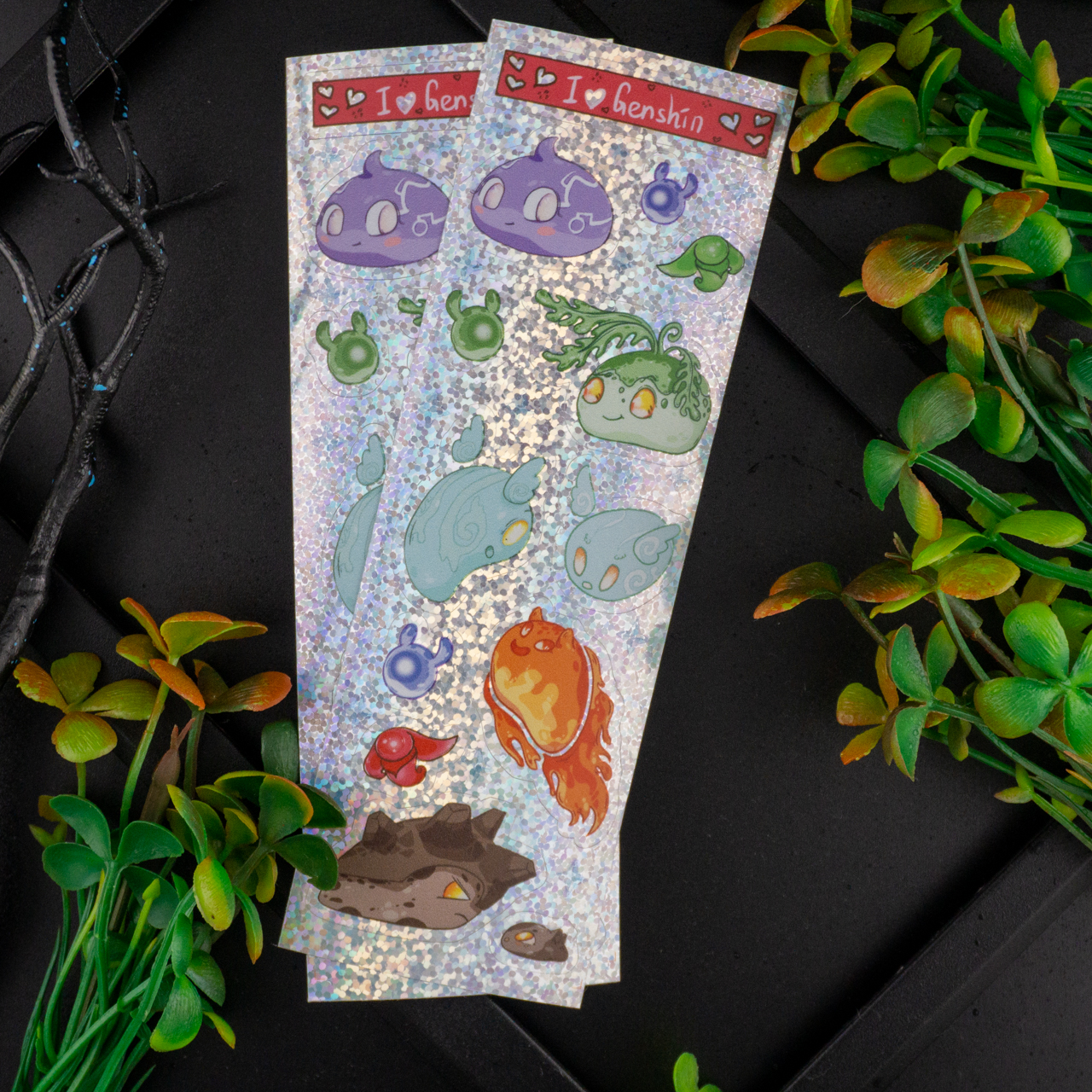 Стикерпак "Слаймы"