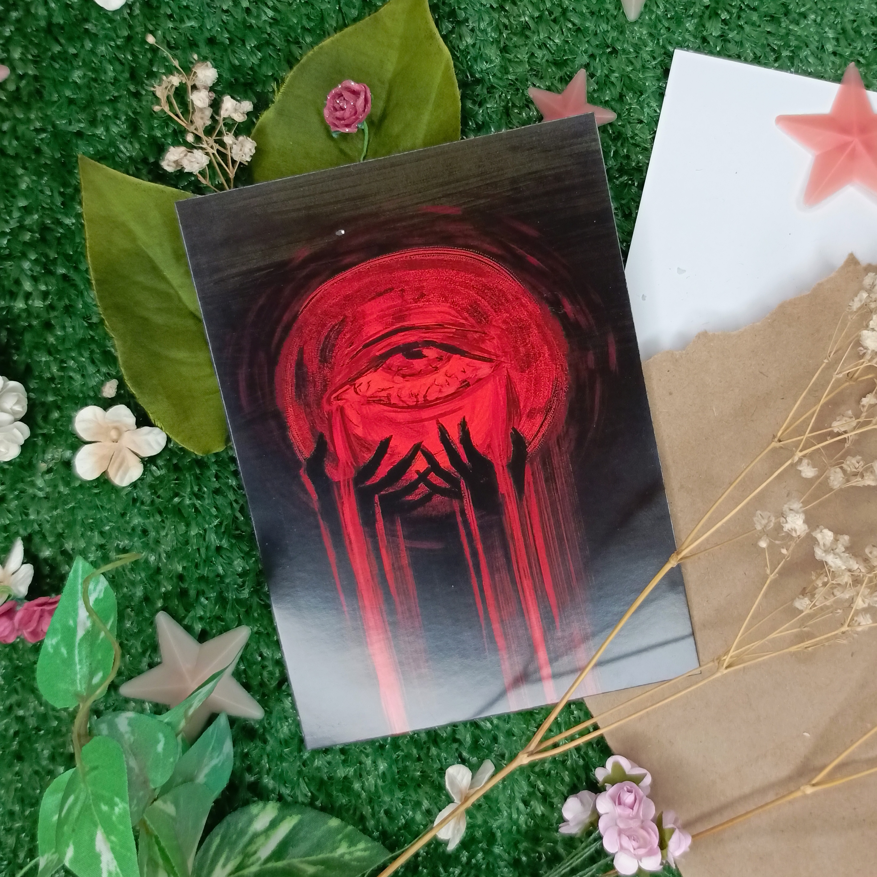 Открытка луна