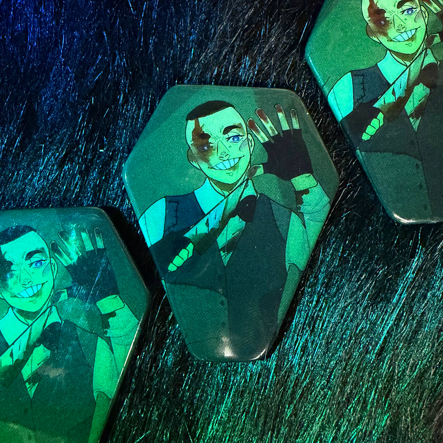 Значок-гробик "Глускин"