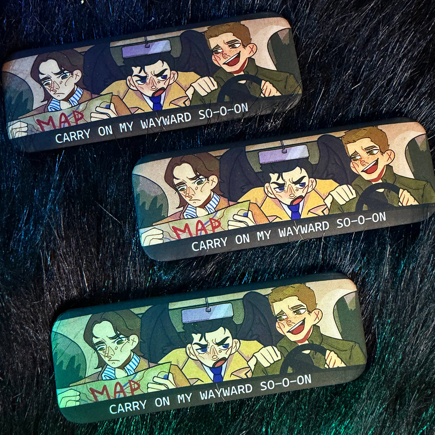 Значок-бейджик "Трое в Импале"