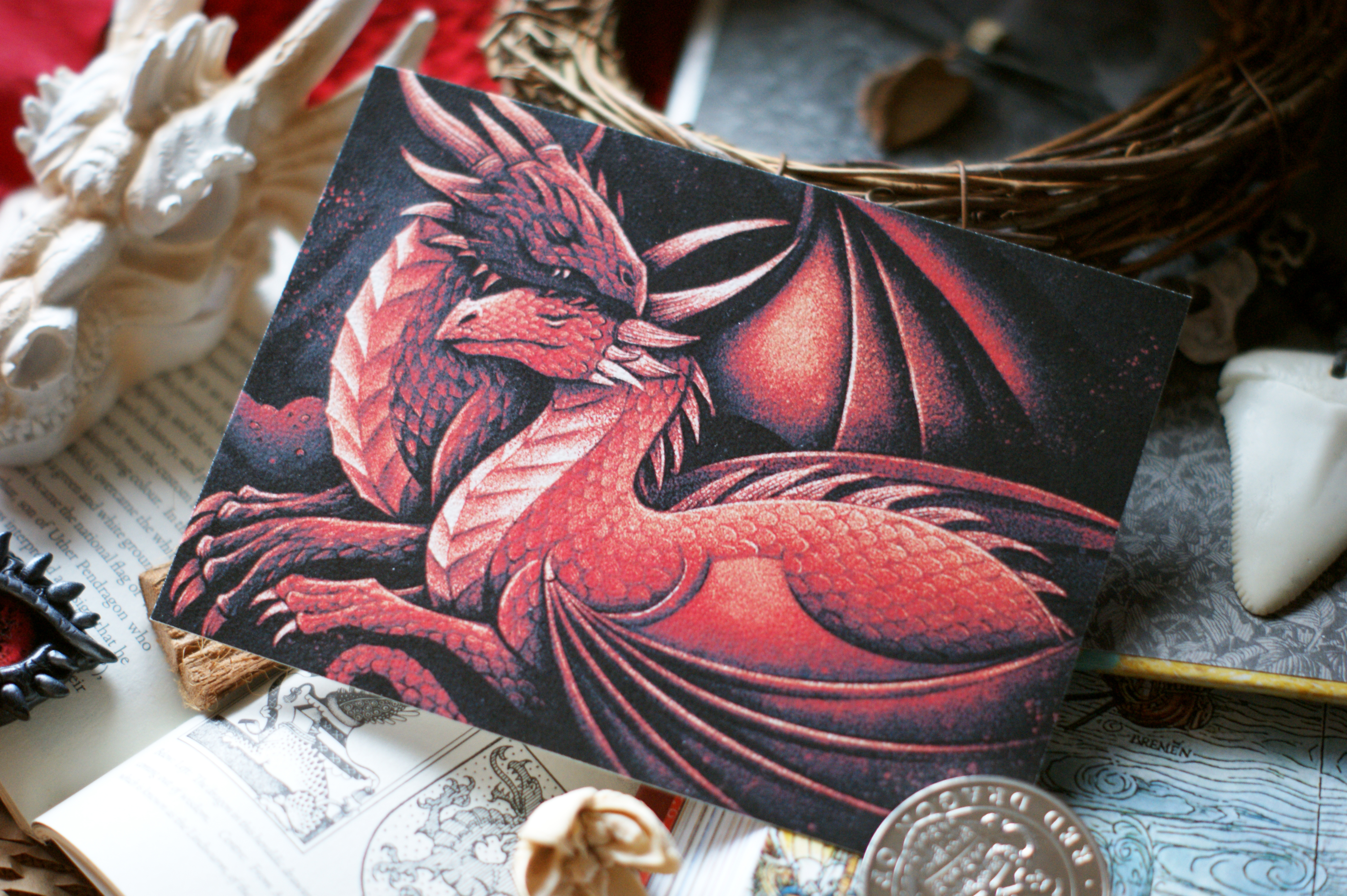 отк. Пара драконов