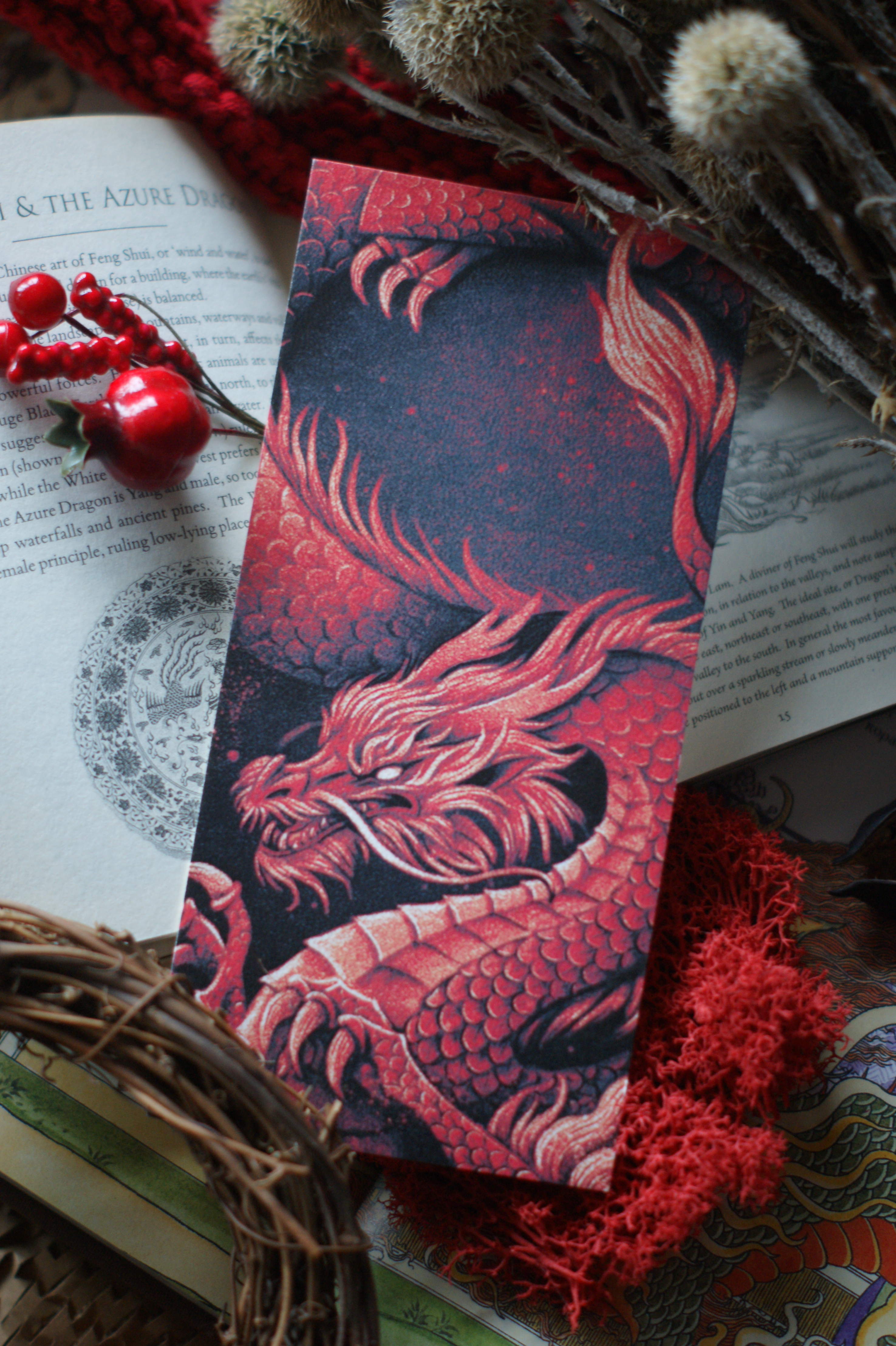 отк. Китайский дракон 18х8,6